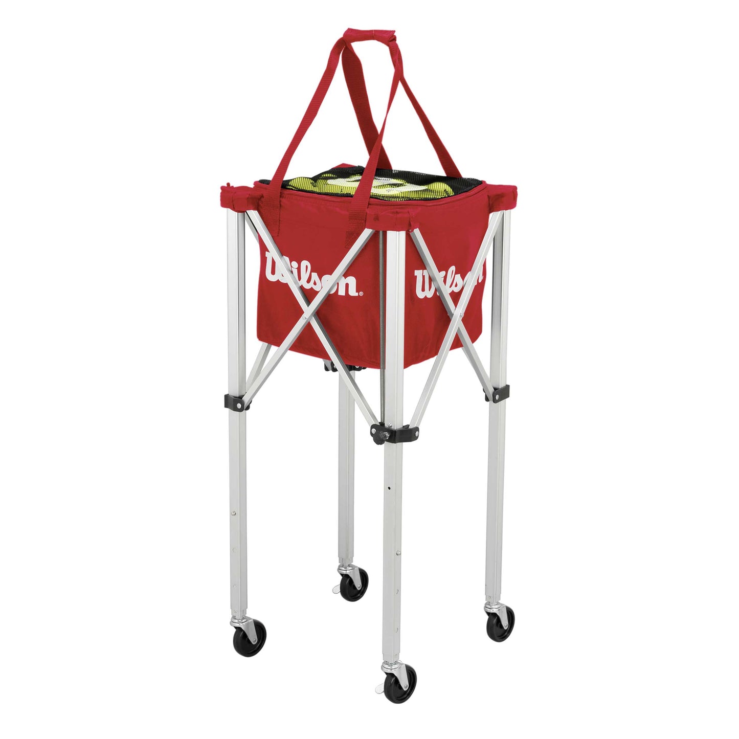 Wilson Tennis Teaching 150 Chariot à balles Avec roulettes