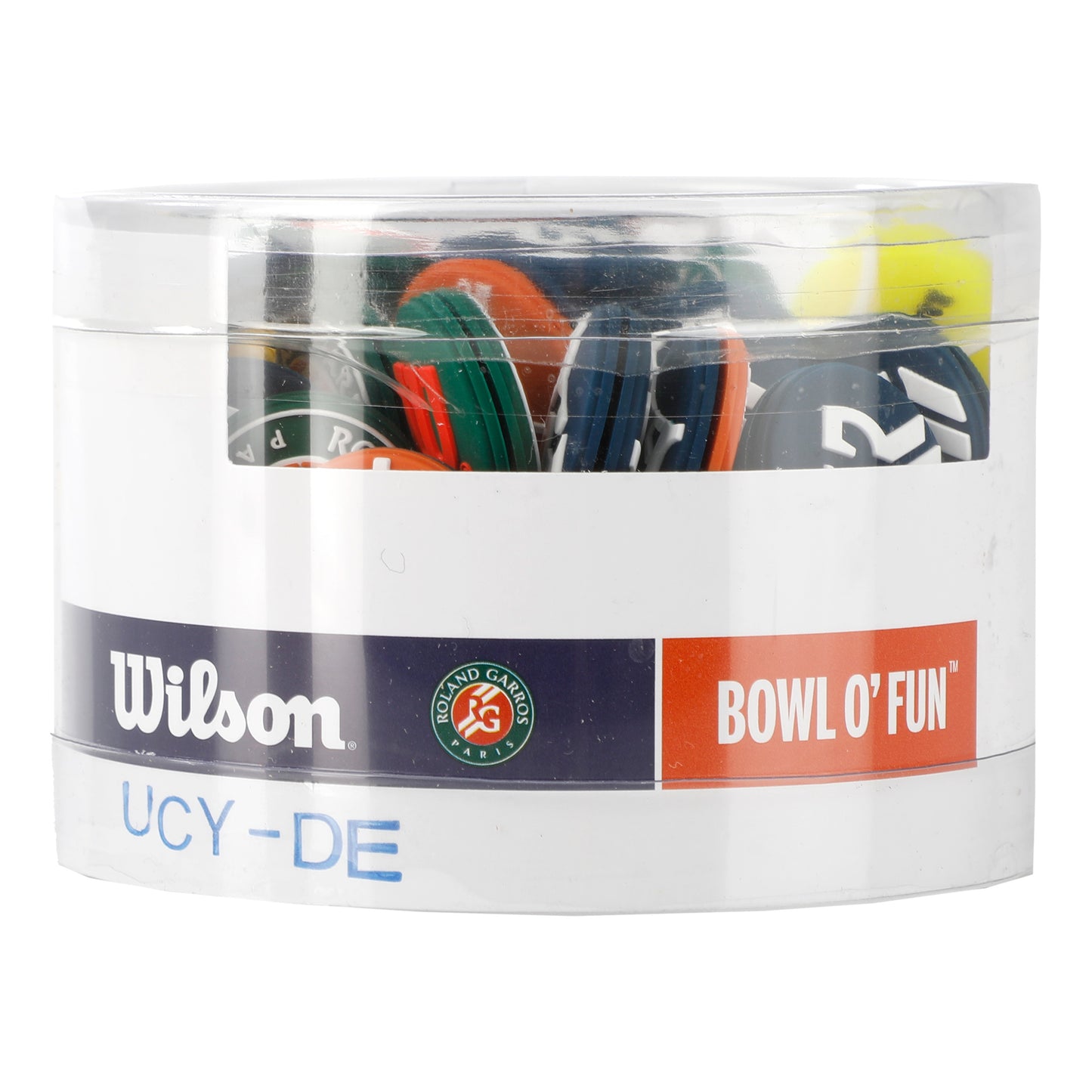 Wilson Roland Garros Collection Bowl Demper Box 75 Stuks-Veelkleurig