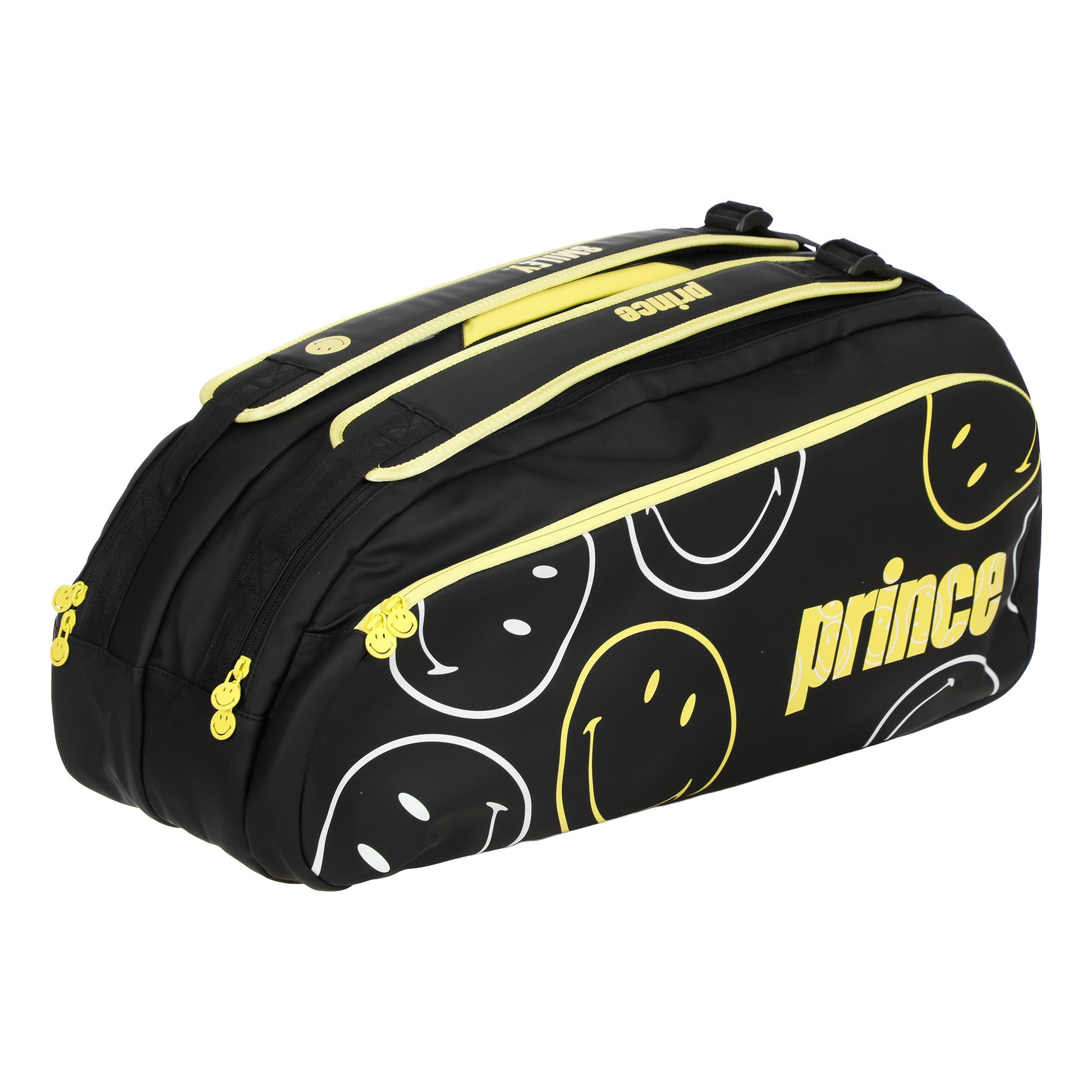 Prince Smiley Rackettas 6 Stuks-Zwart