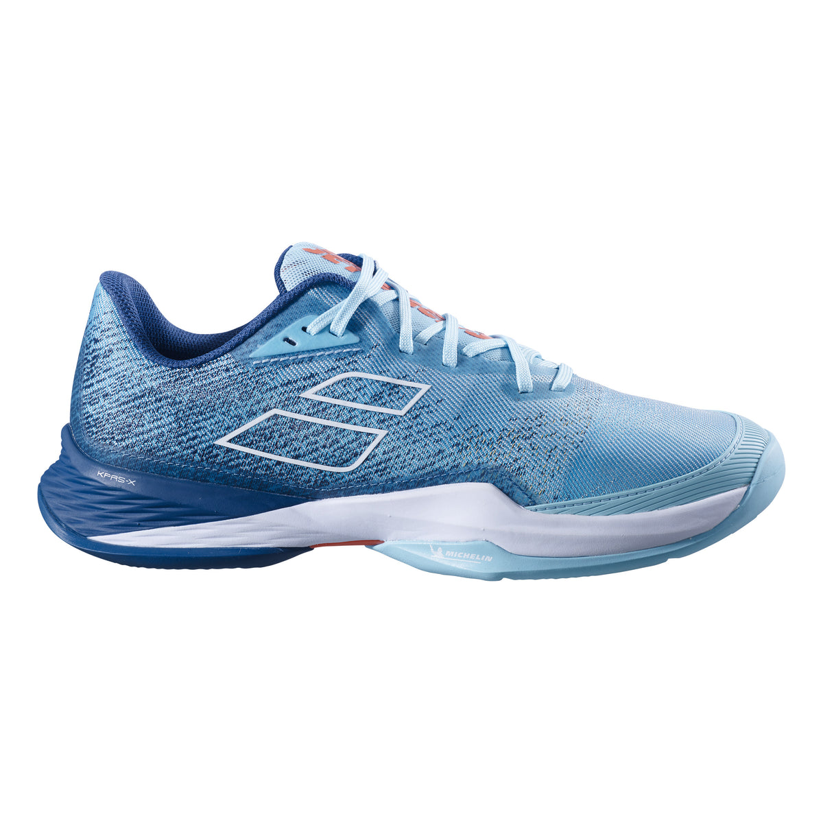 Babolat Jet Mach 3 Chaussure Terre Battue Hommes-Bleu Clair,Bleu