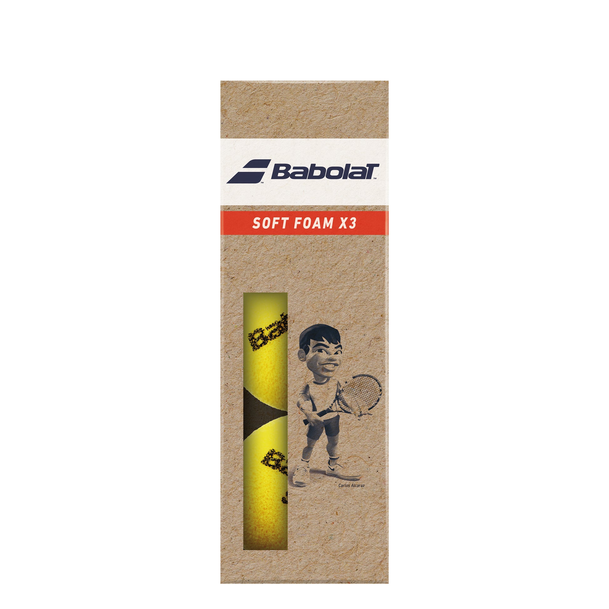 Babolat Soft Foam Sac De 3 Balles