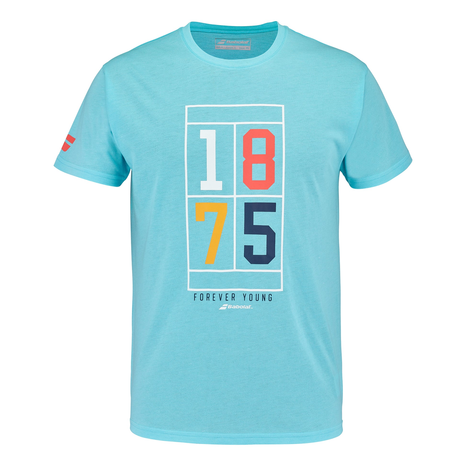 Babolat Exercise Vintage T-shirt Heren - blauw,