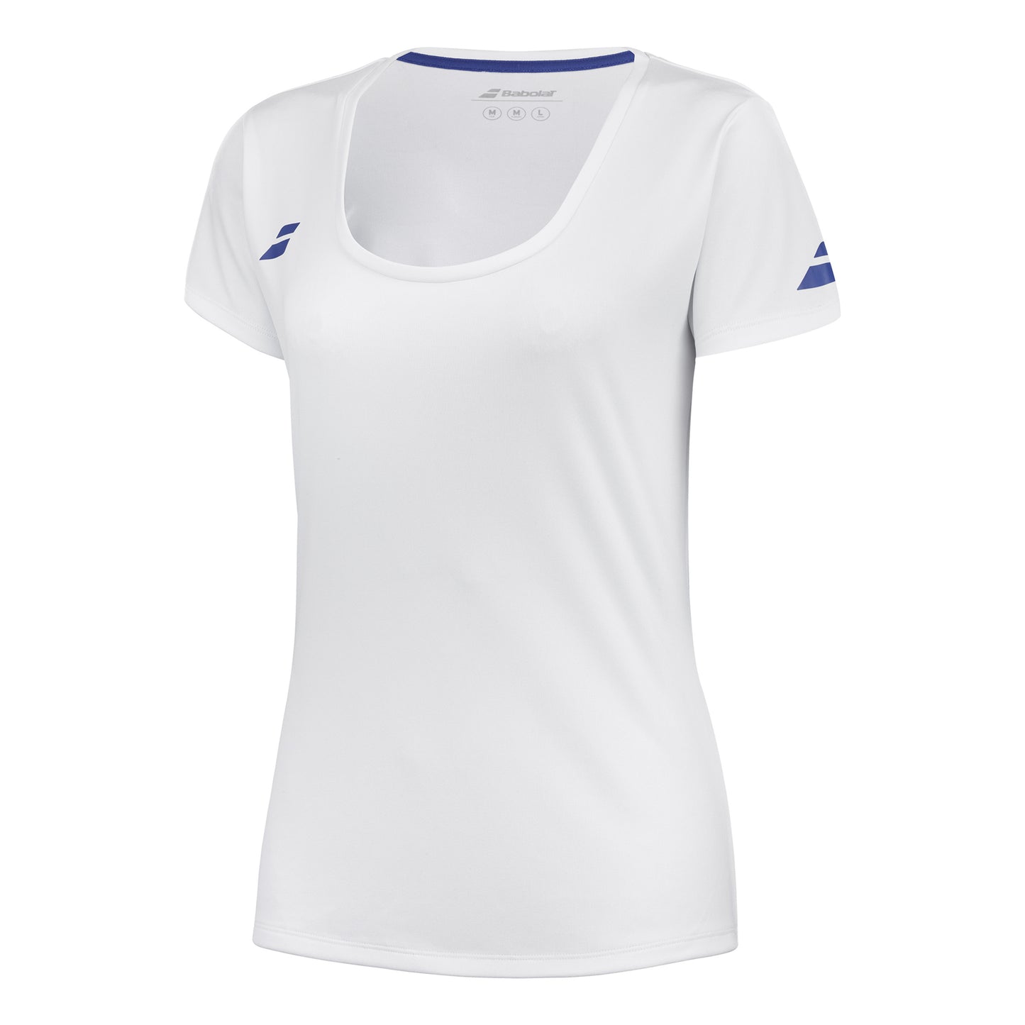 Babolat Play Cap Sleeve T-shirt Filles-Blanc