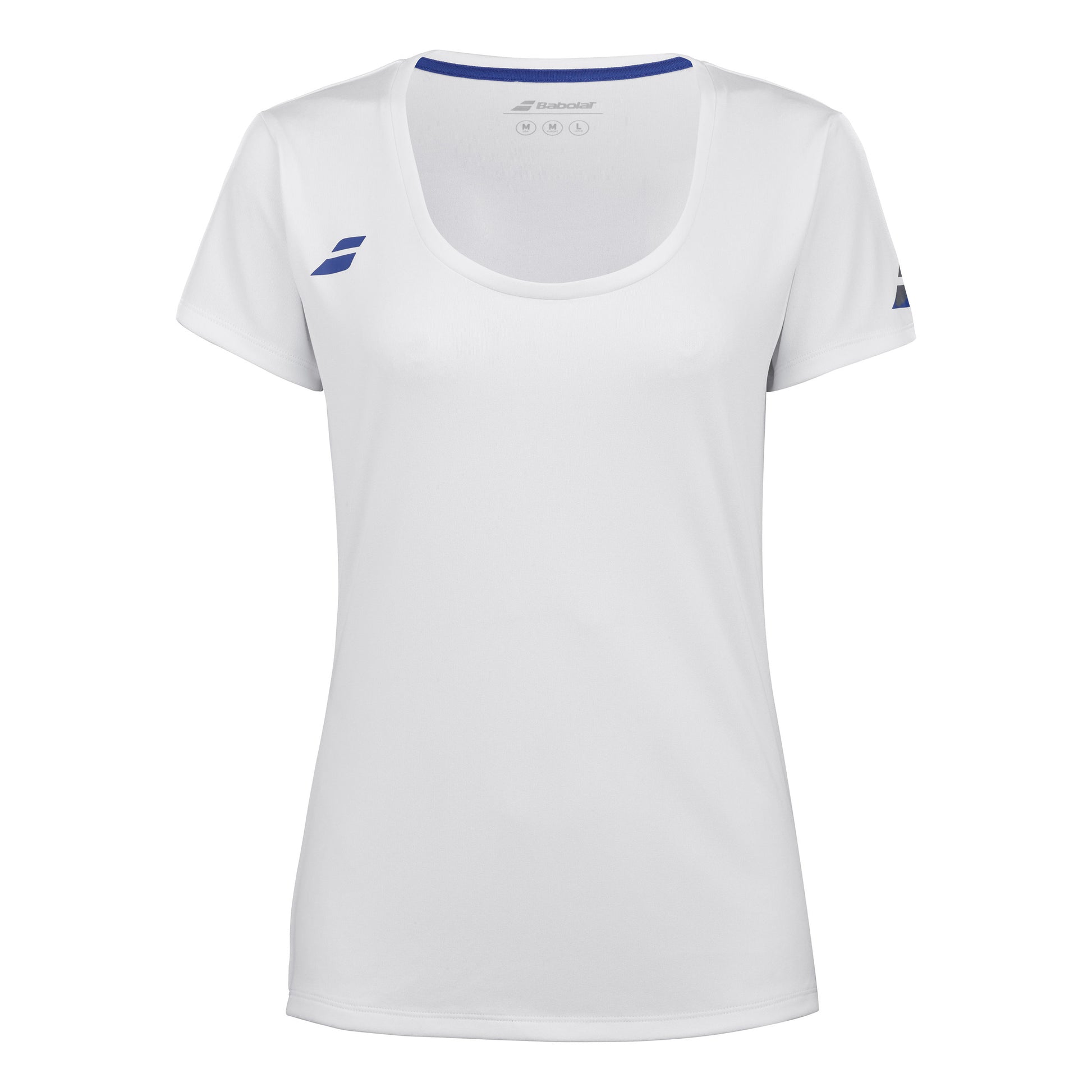 Babolat Play Cap Sleeve T-shirt Femmes-Blanc