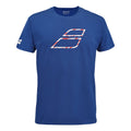 Exercise Big Flag T-shirt Heren - blauw,