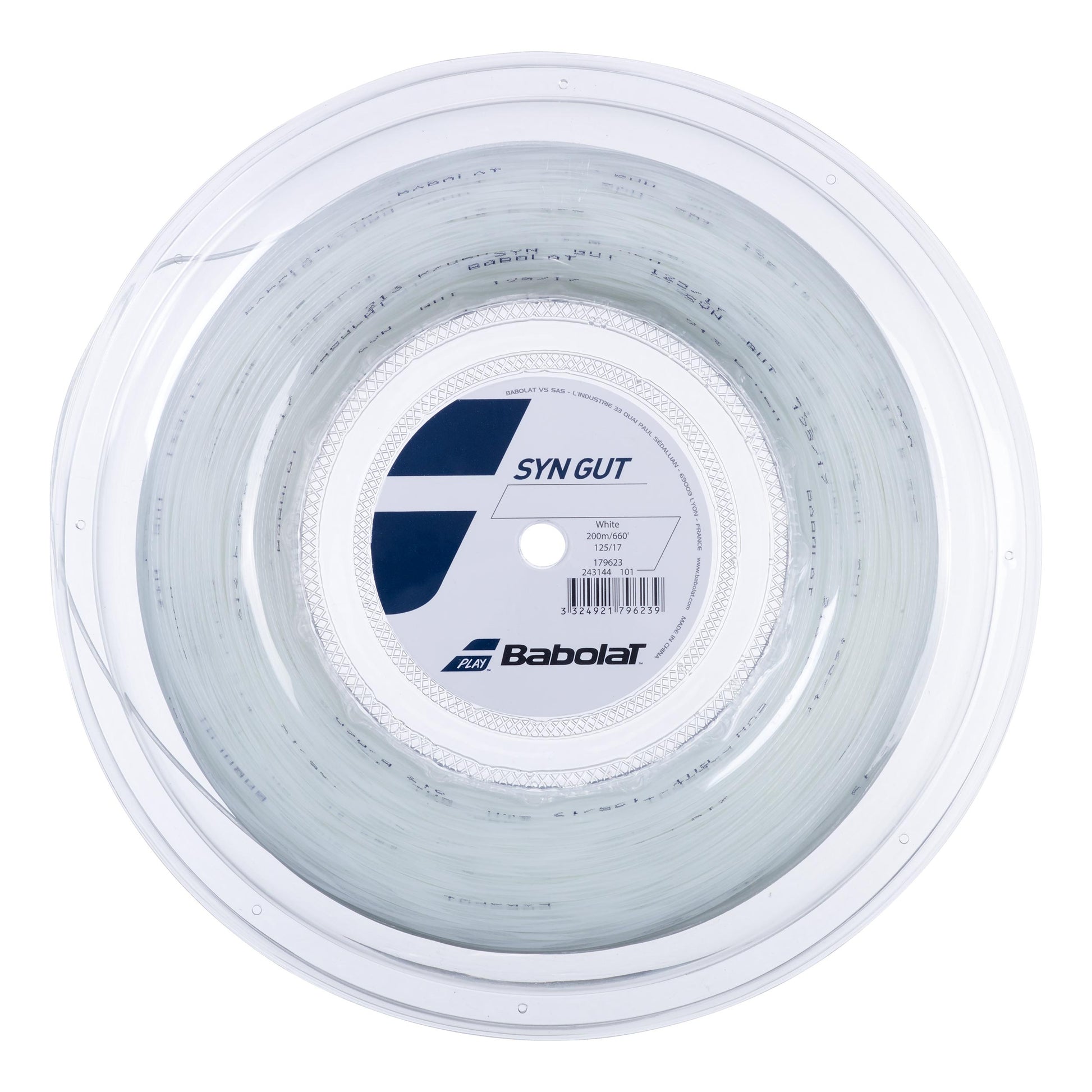 Babolat Synthetic Gut Rol Snaren 200m-Wit
