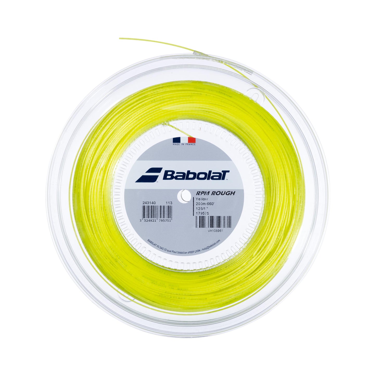 Babolat RPM Rough Rol Snaren 200m-Geel