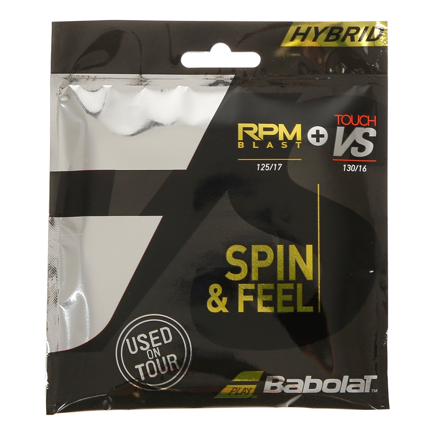 Babolat RPM Blast 125 + Touch VS 130 Set Snaren-Zwart