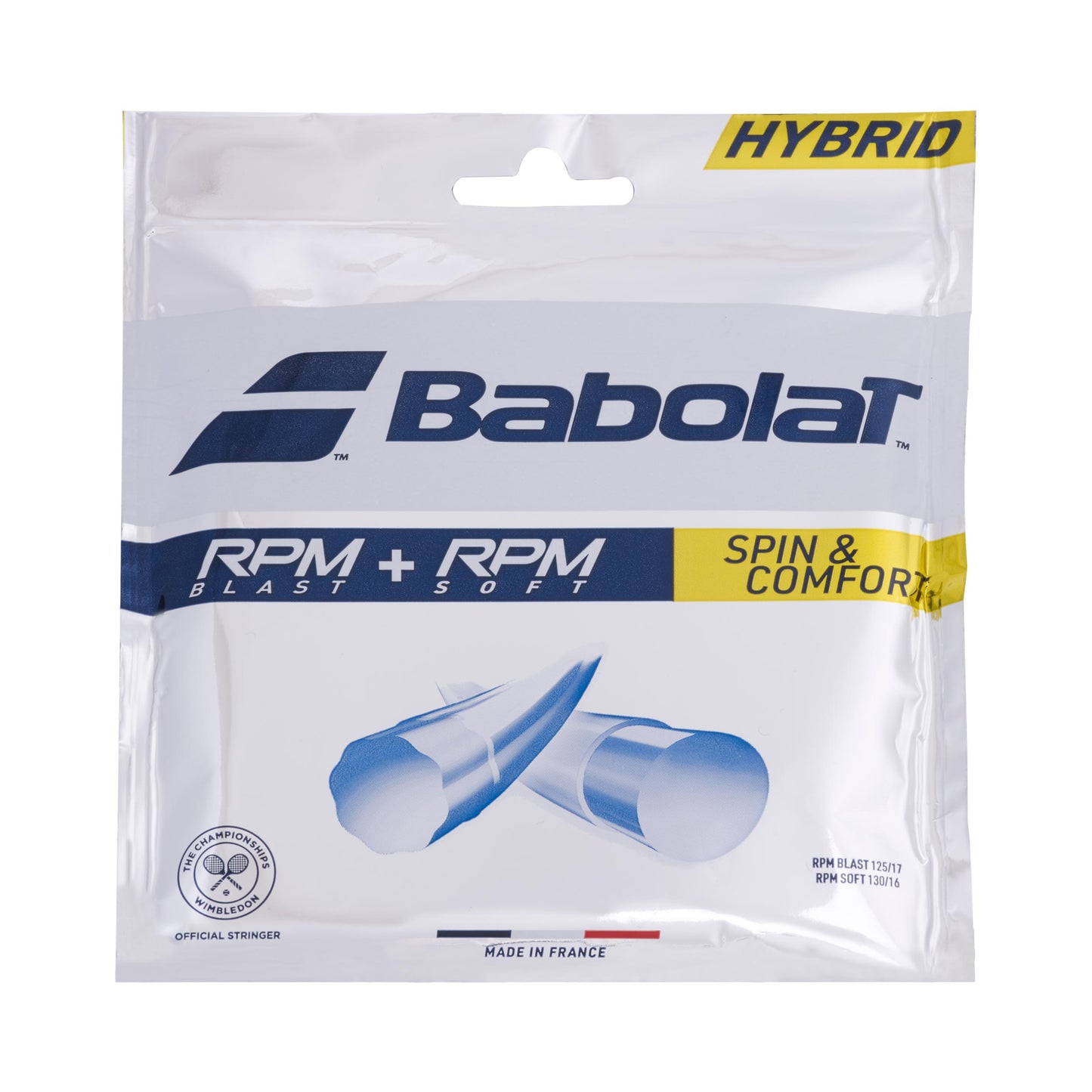 Babolat RPM Blast 125 + RPM Soft 130 Set Snaren-Grijs