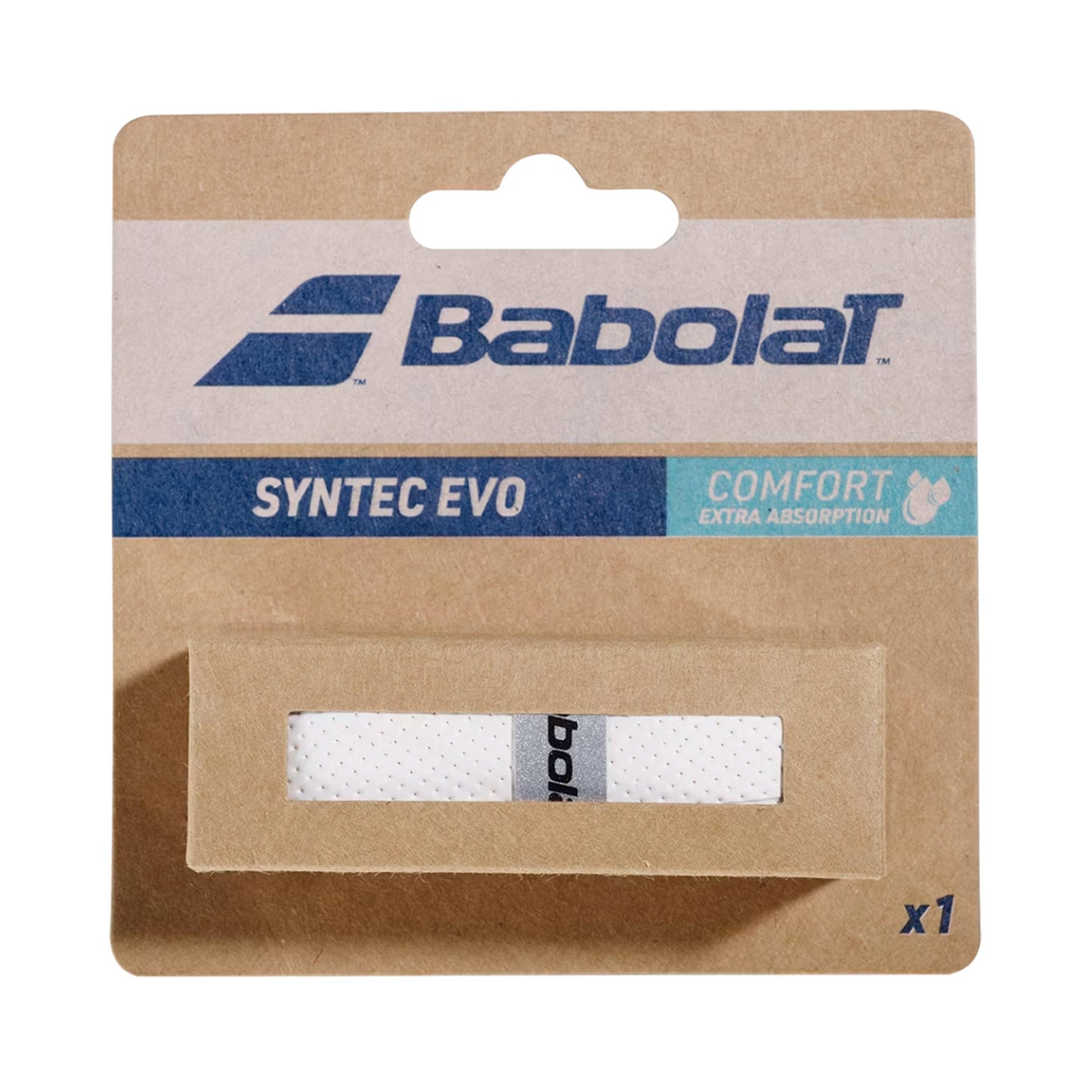 Babolat Syntec Evo Grip Pack 1 Unité-Blanc