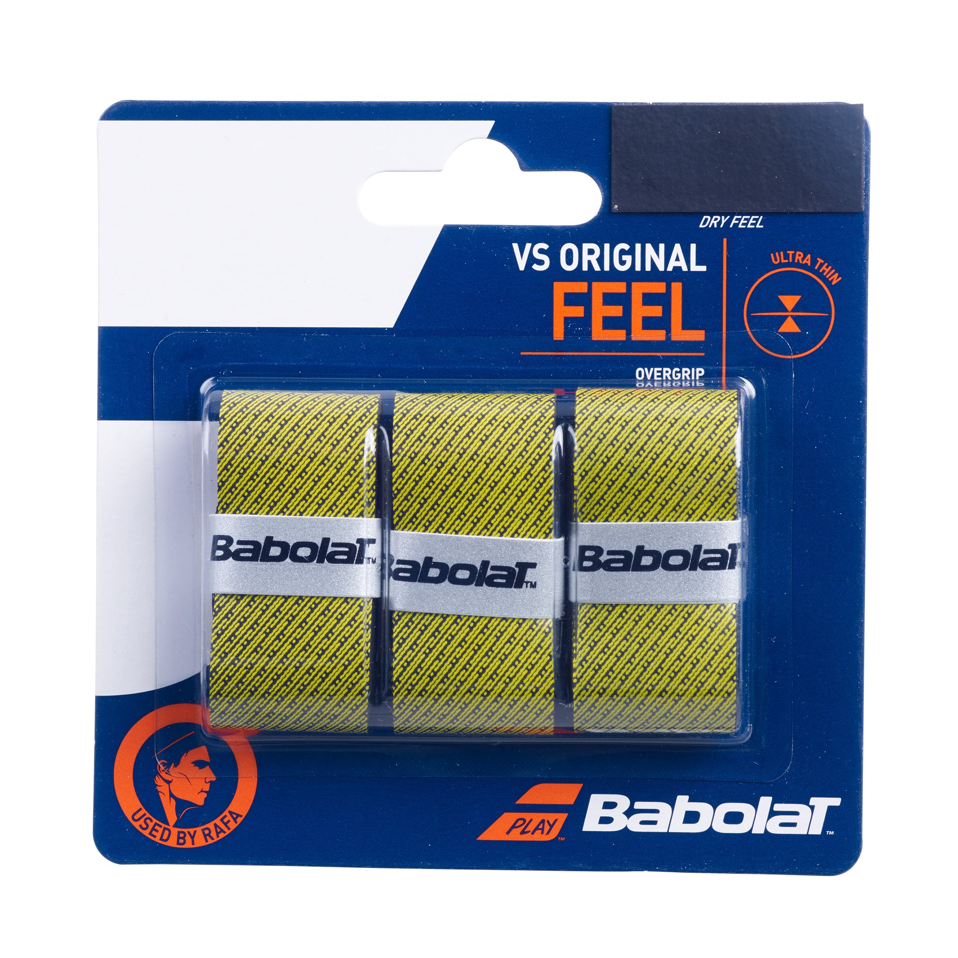 Babolat VS Grip Original Pack de 3 - jaune