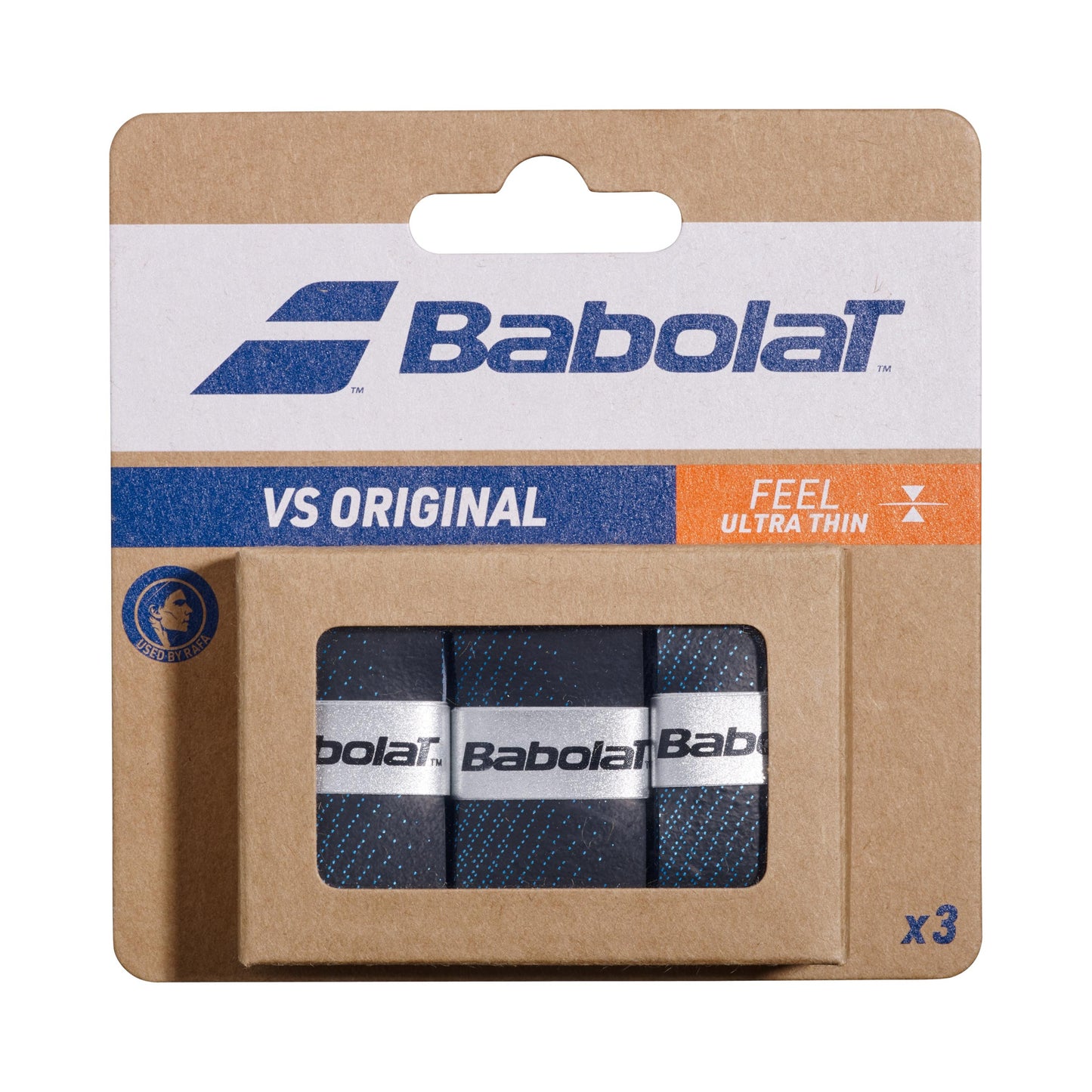 Babolat VS Grip Original Verpakking 3 Stuks-Blauw