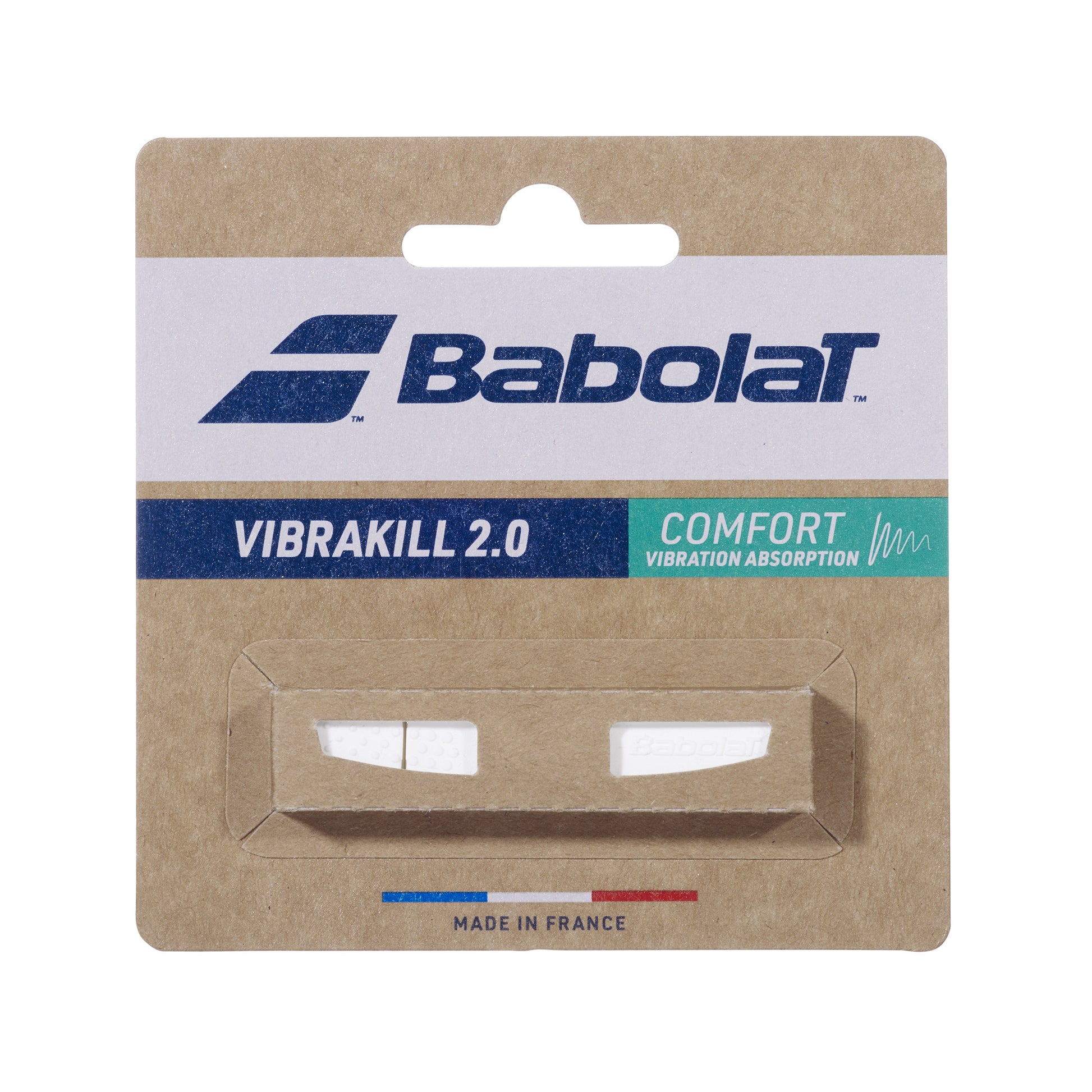 Babolat Vibrakill Demper Verpakking 1 Stuk-Wit