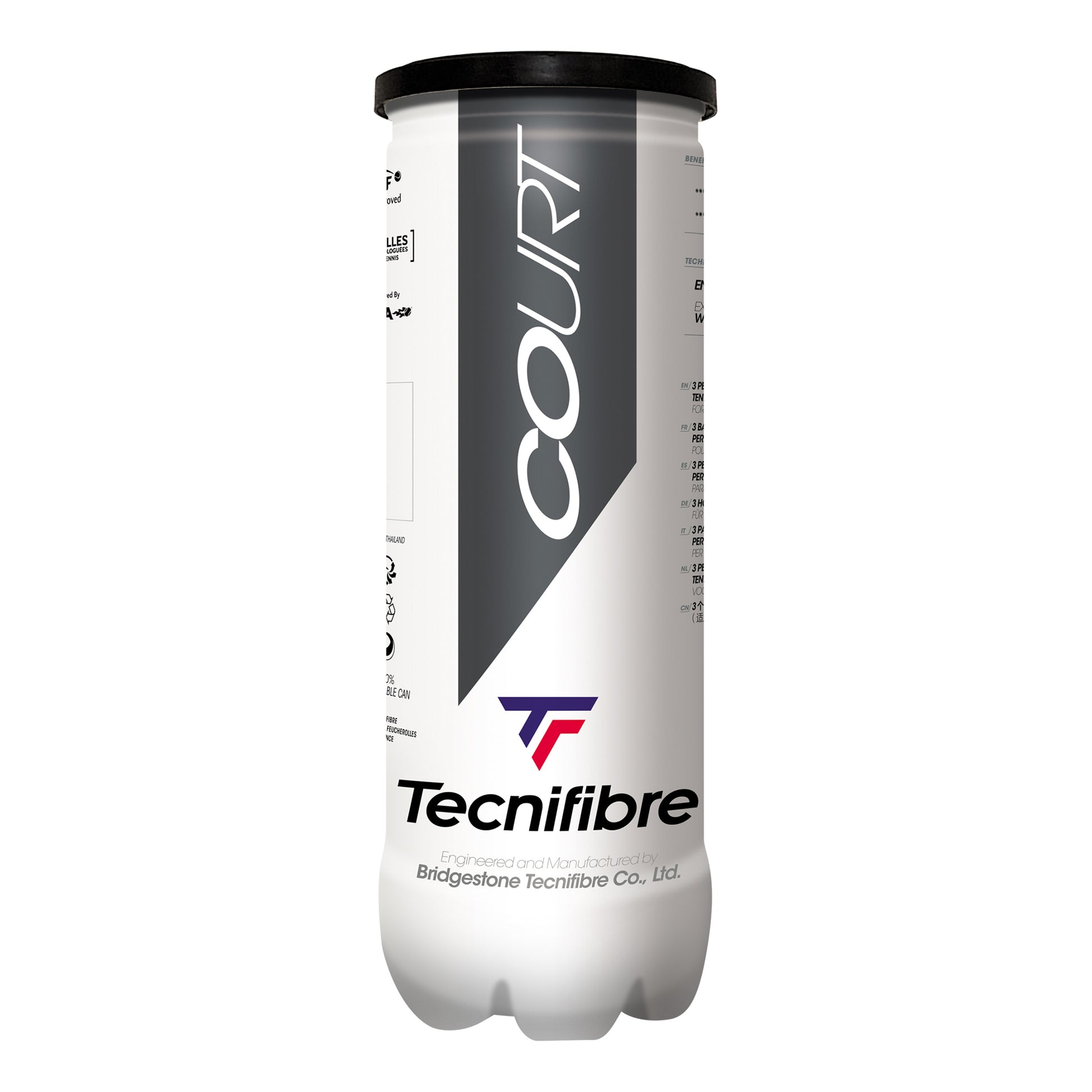 Tecnifibre Court 3er Tube De 3