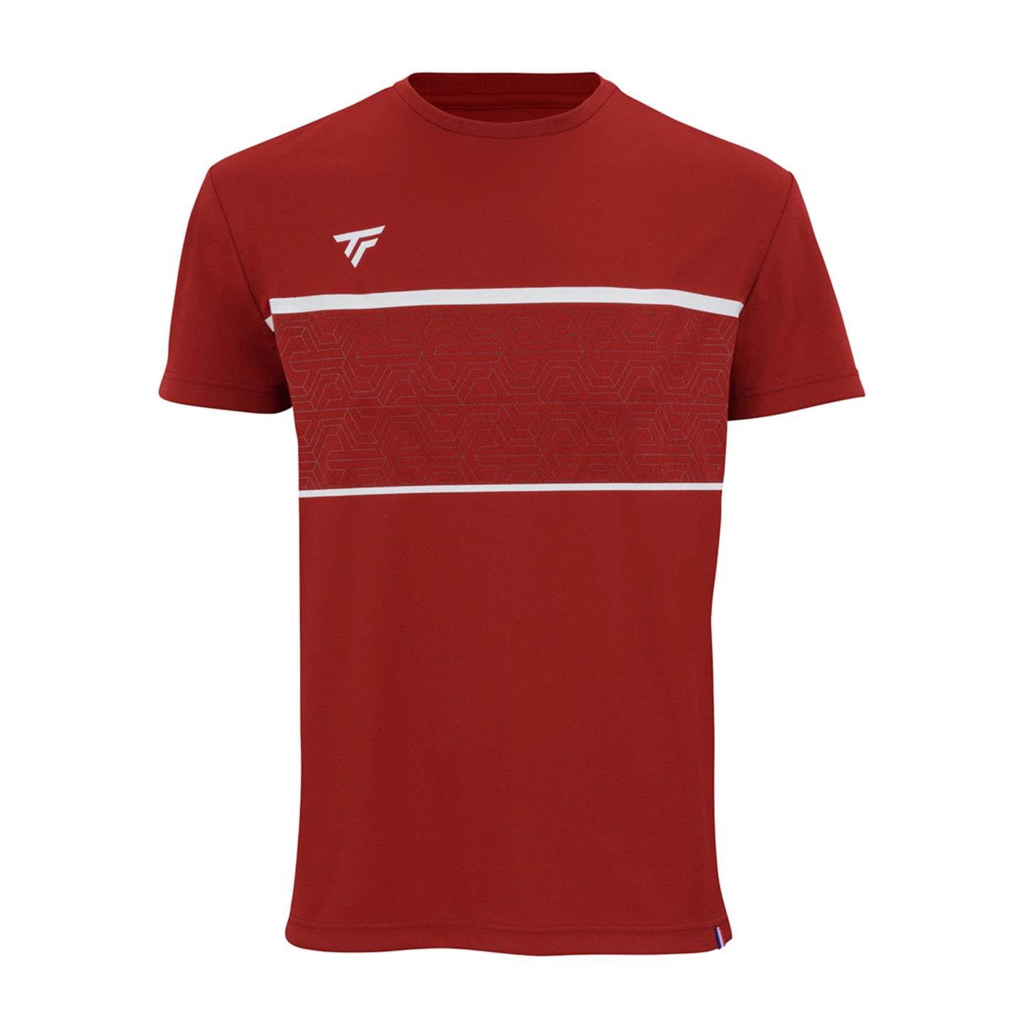 Tecnifibre Team Tech T-shirt Heren-Donkerrood