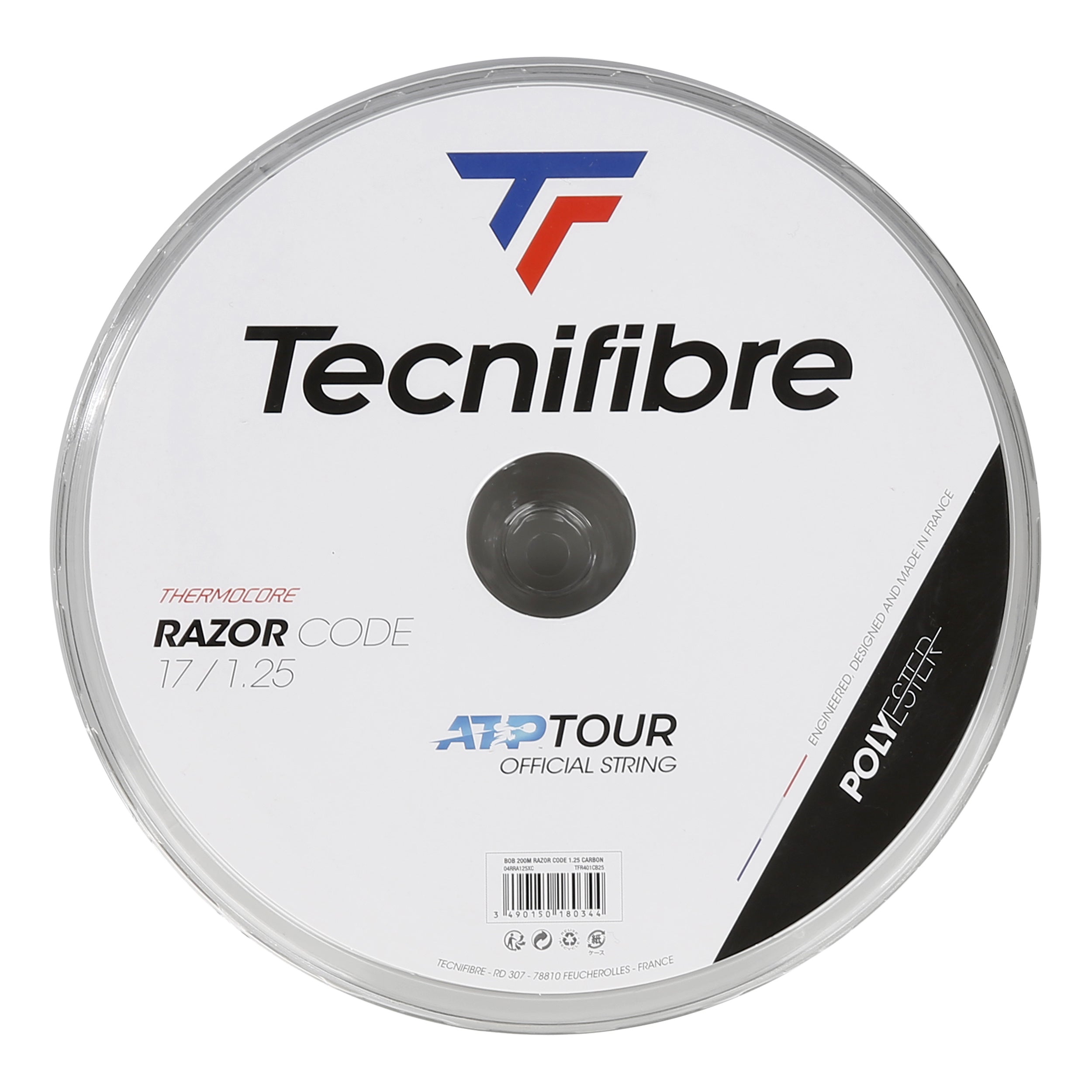 Tecnifibre Razor Code 200m Rol Snaren-Blauw