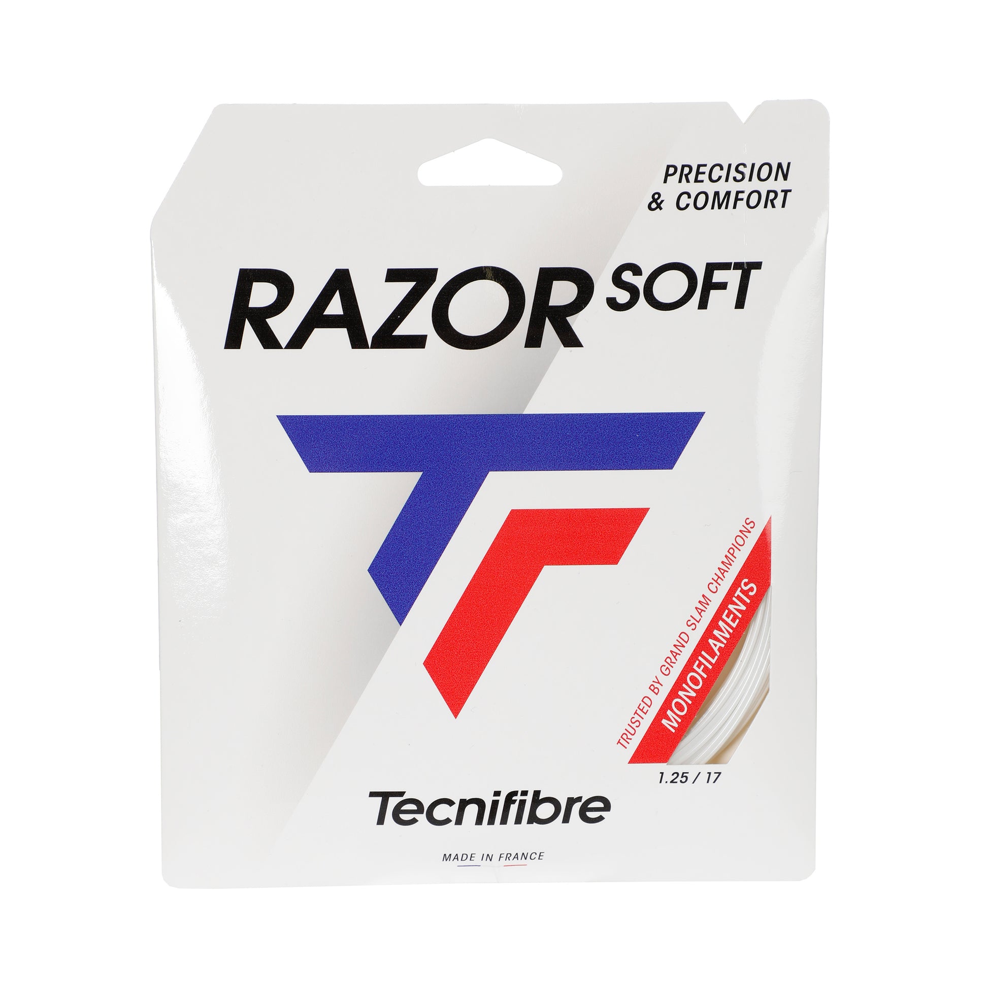 Tecnifibre Razor Soft 12m Cordage En Garniture-Blanc