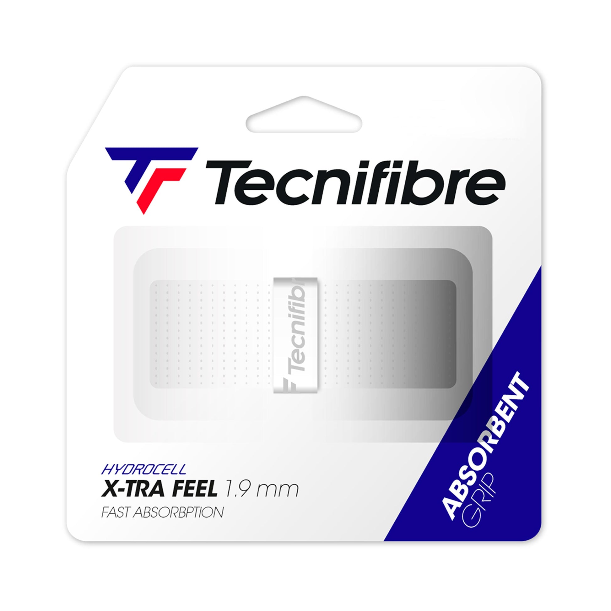 Tecnifibre X-Tra Feel ATP Verpakking 1 stuk - wit
