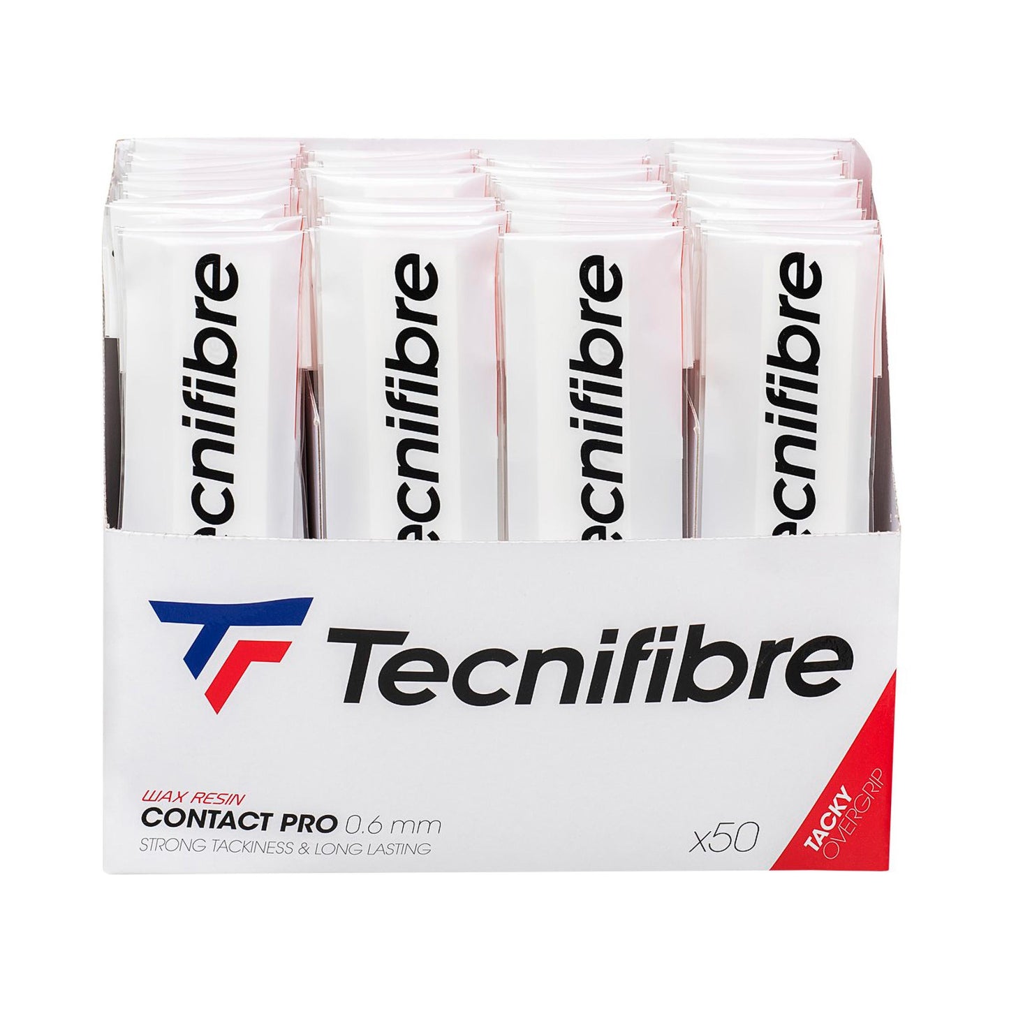 Tecnifibre Contact Pro Pack de 50 - blanc