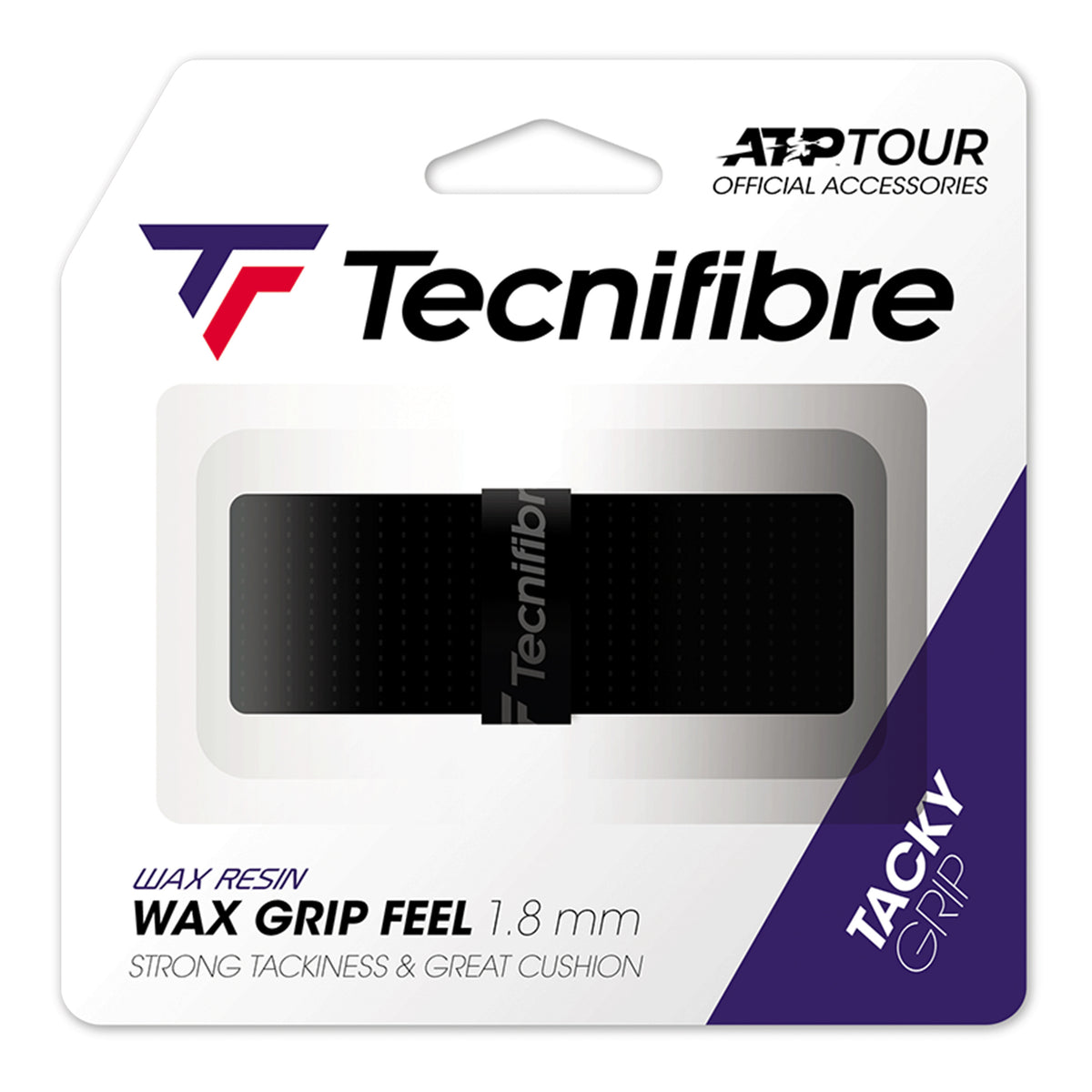 Tecnifibre Wax Feel Grip Pack 1 unité-noir