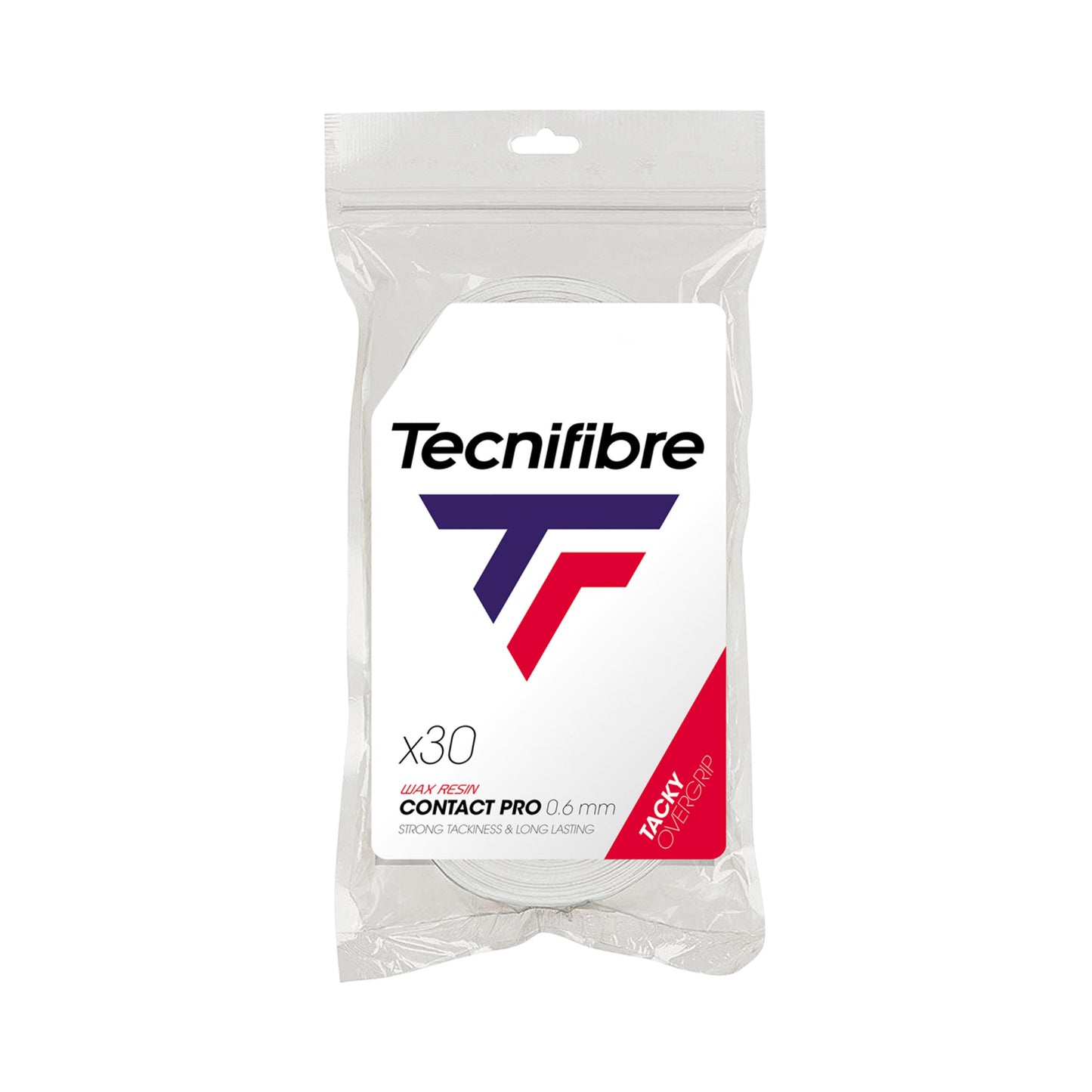 Tecnifibre Player Pro Feel Verpakking 30 stuks - wit