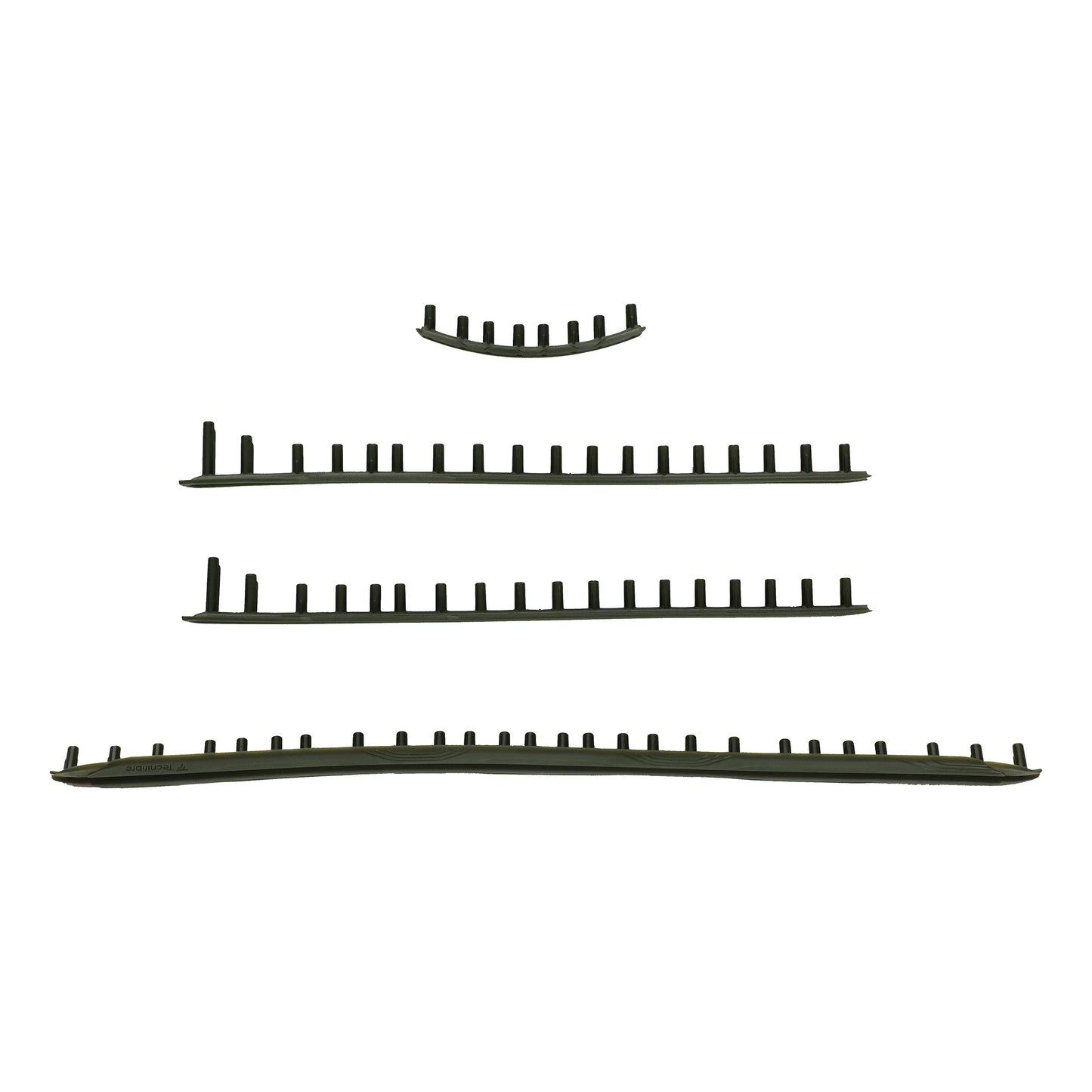 Tecnifibre T-Fight TF-40 16/19 Khaki Set Snaarbeschermers-Zwart