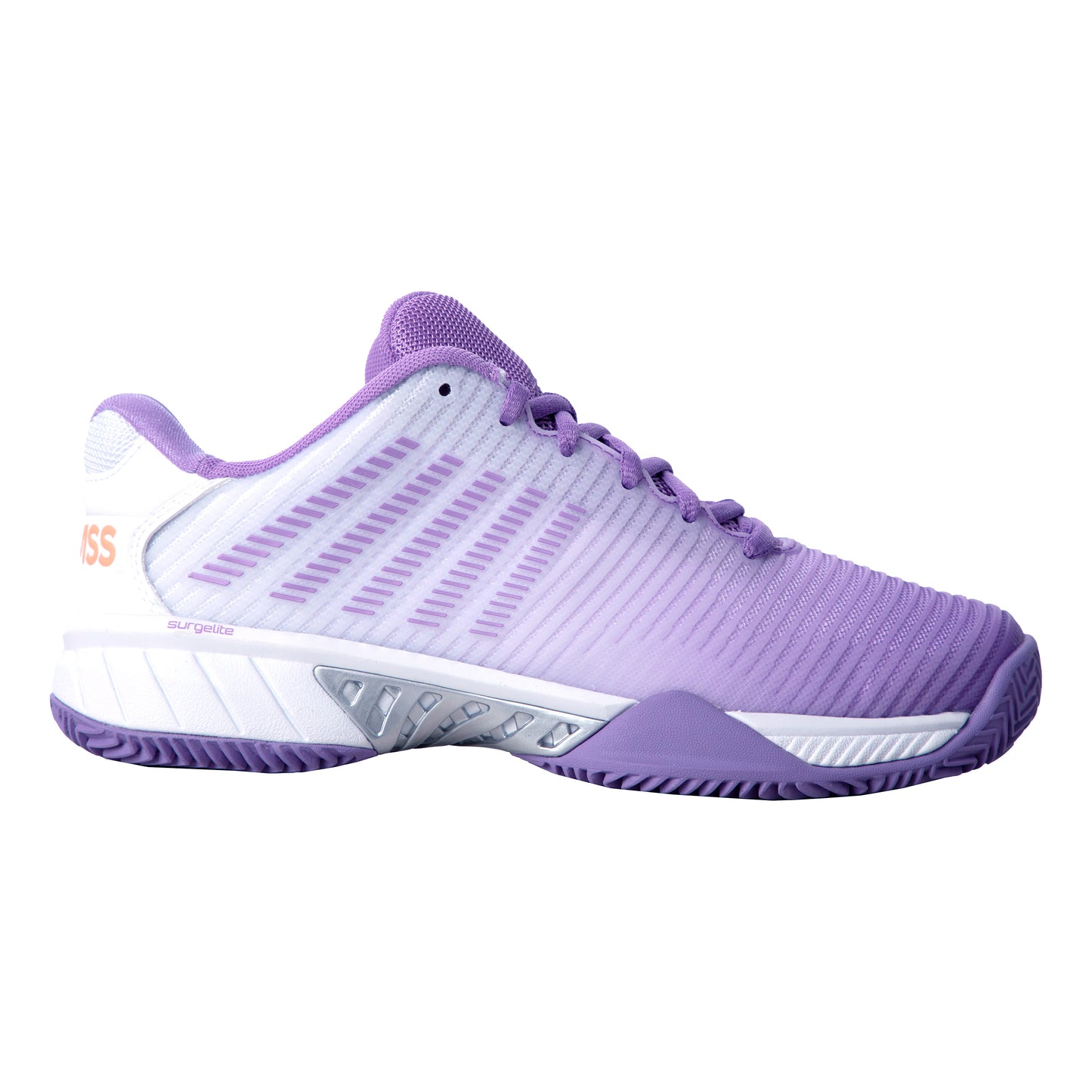 K-Swiss Hypercourt Express 2 Gravelschoen Special Edition Dames - paars, wit