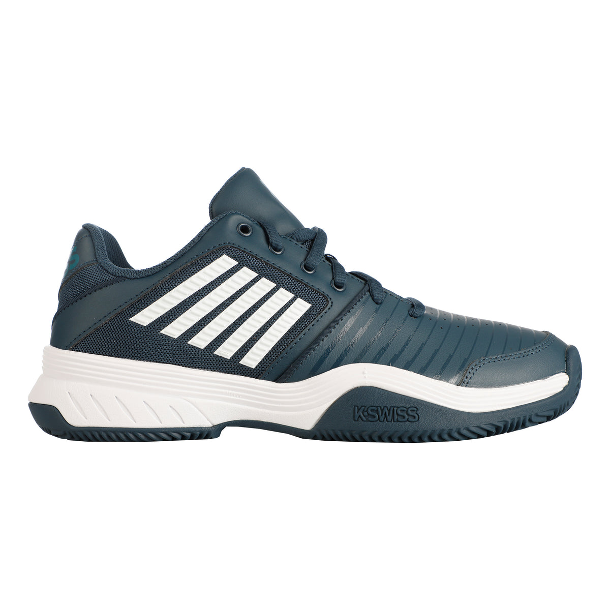 K-Swiss Court Express Chaussure terre battue Hommes - bleu foncé, blanc