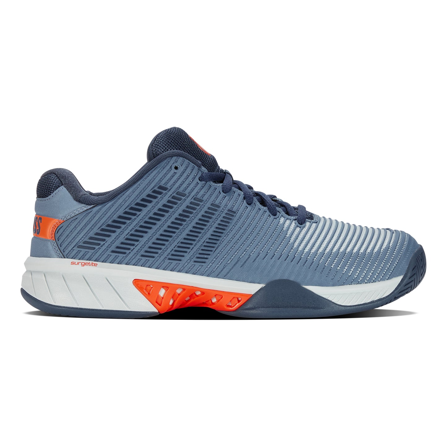 K-Swiss Hypercourt Express 2 Allcourt schoen Heren - blaugrau, oranje