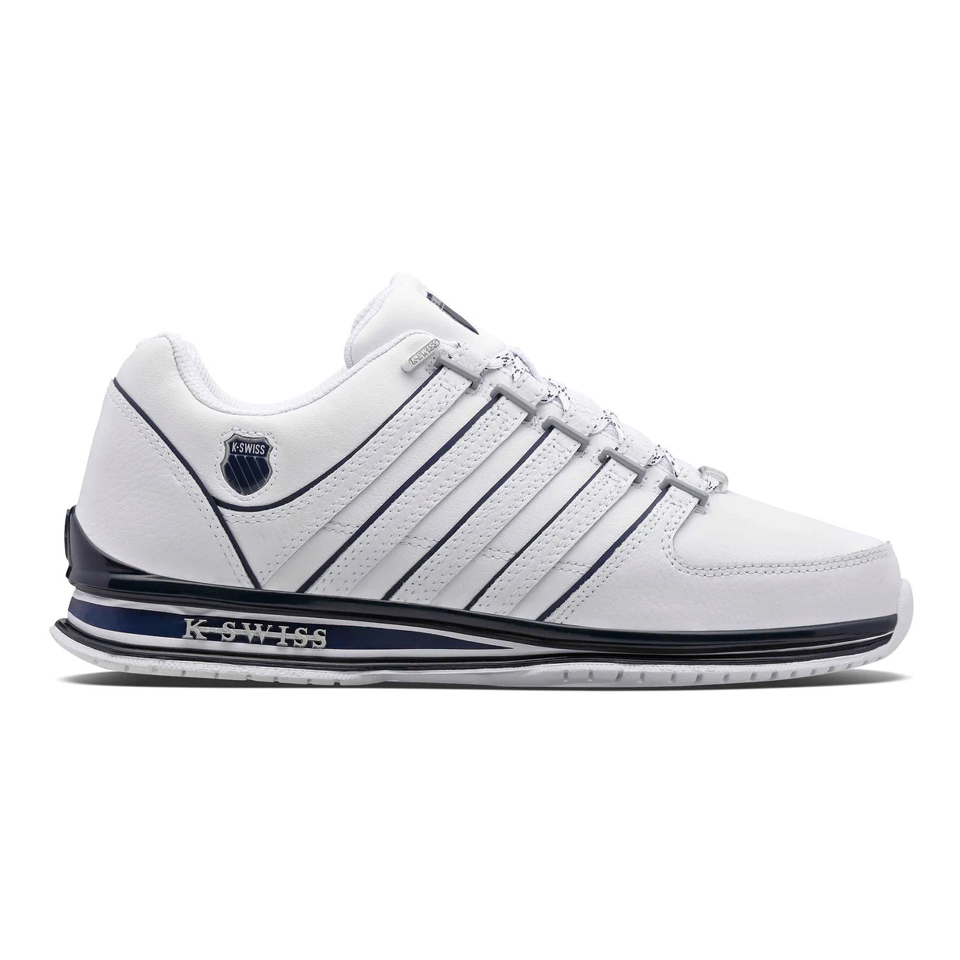 K-Swiss Rinzler Baskets Hommes - blanc, gris foncé