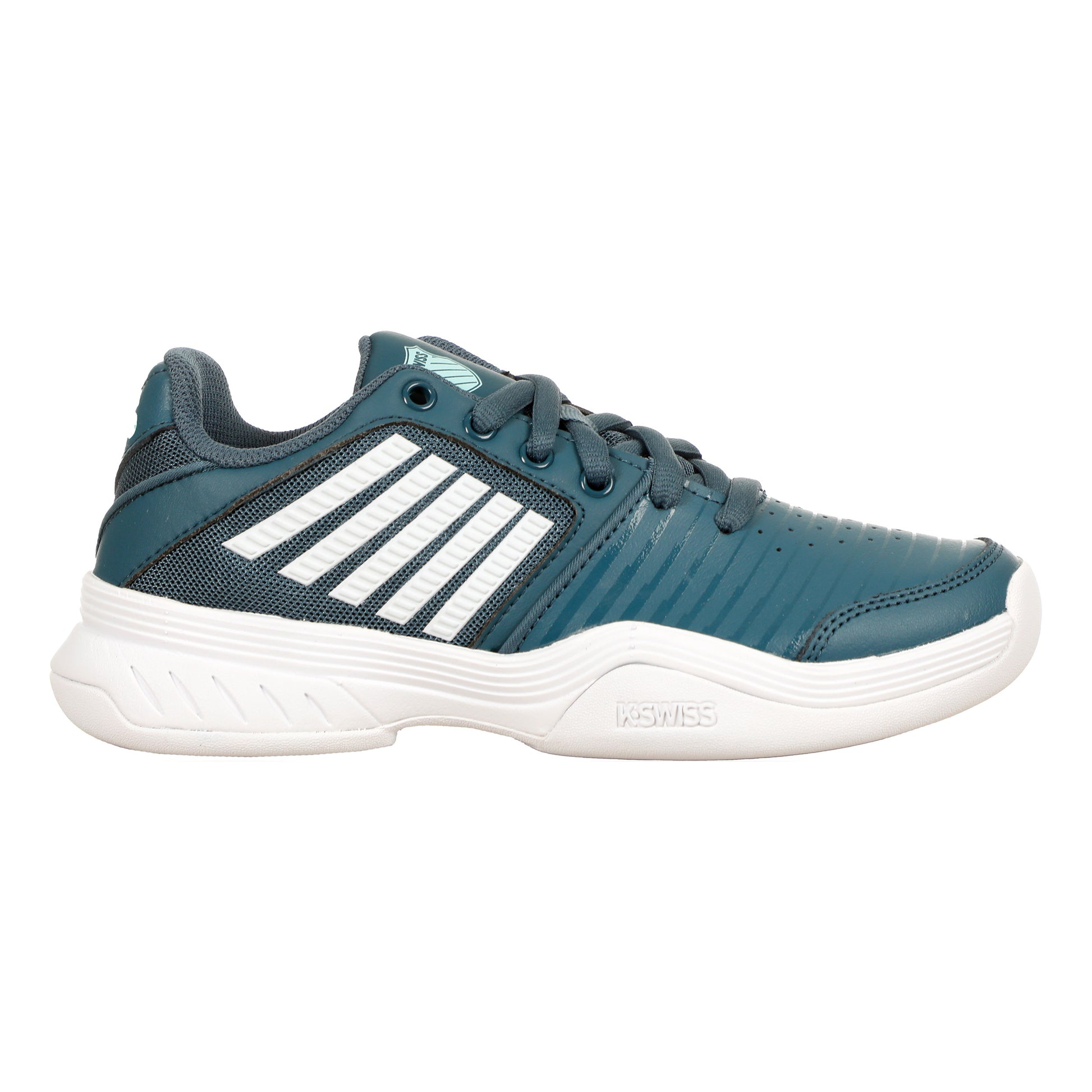 K-Swiss Express Court Express Tennisschoen tapijt Kinderen - donkergroen, wit