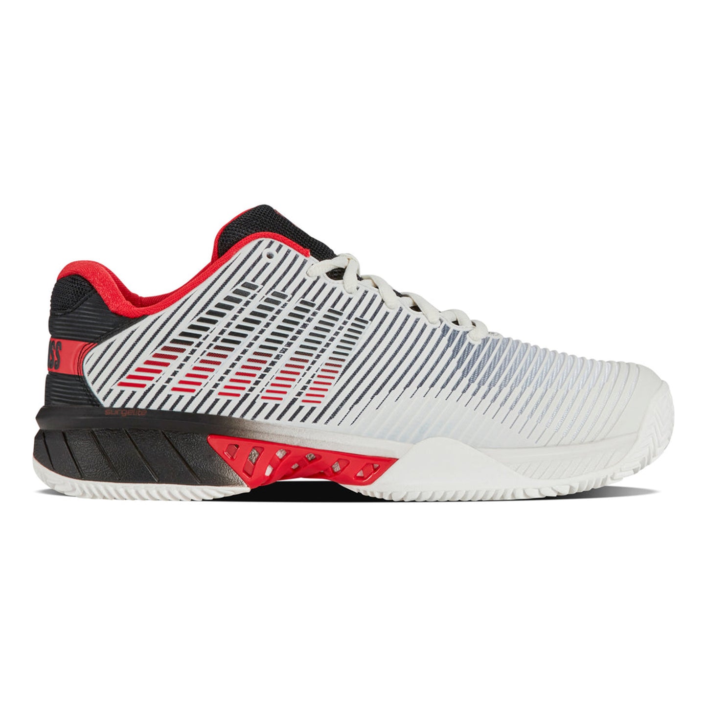 K-Swiss Hypercourt Express 2 HB Gravelschoen Heren-Wit,Rood