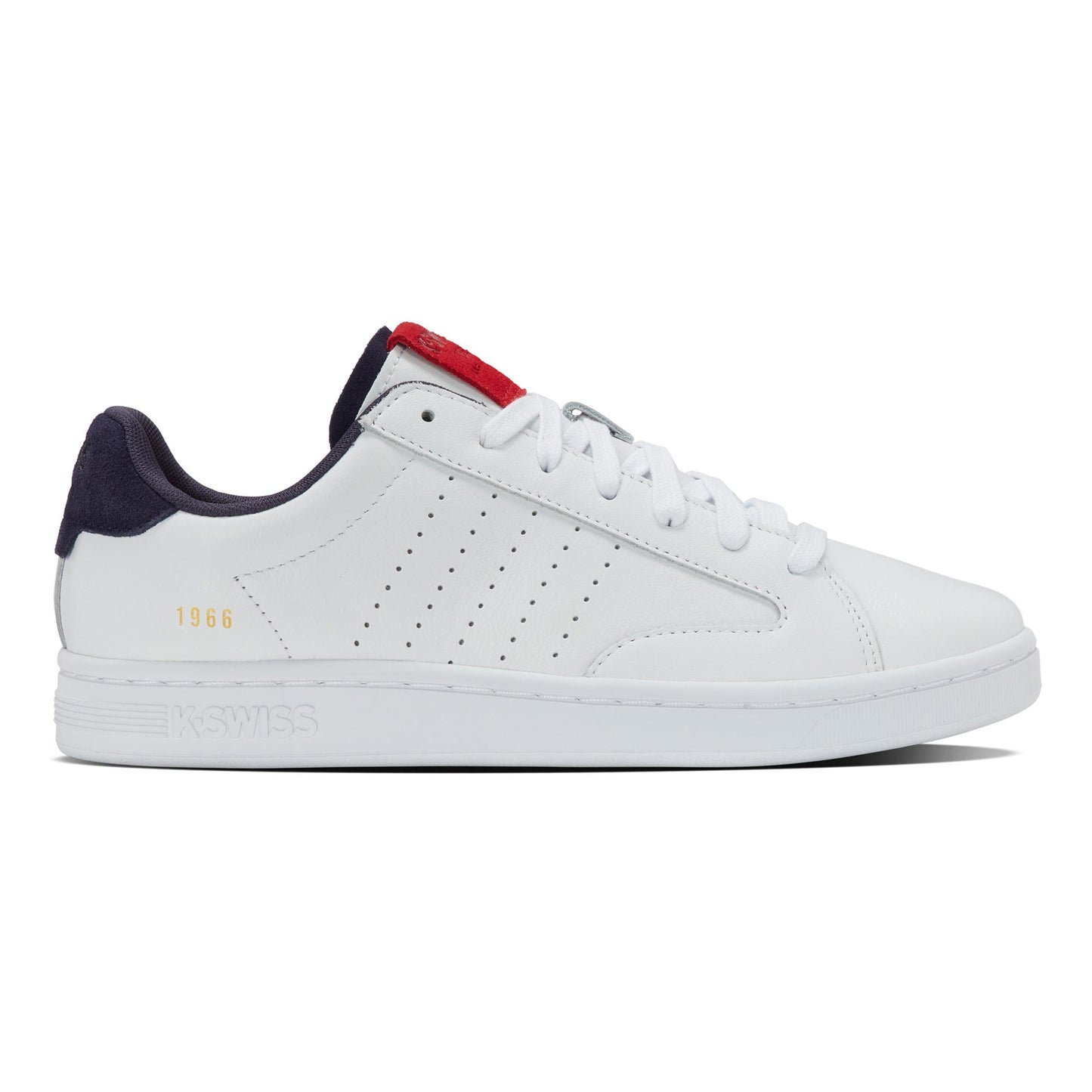 K-Swiss Lozan Klub LTH Baskets Hommes-blanc, noir