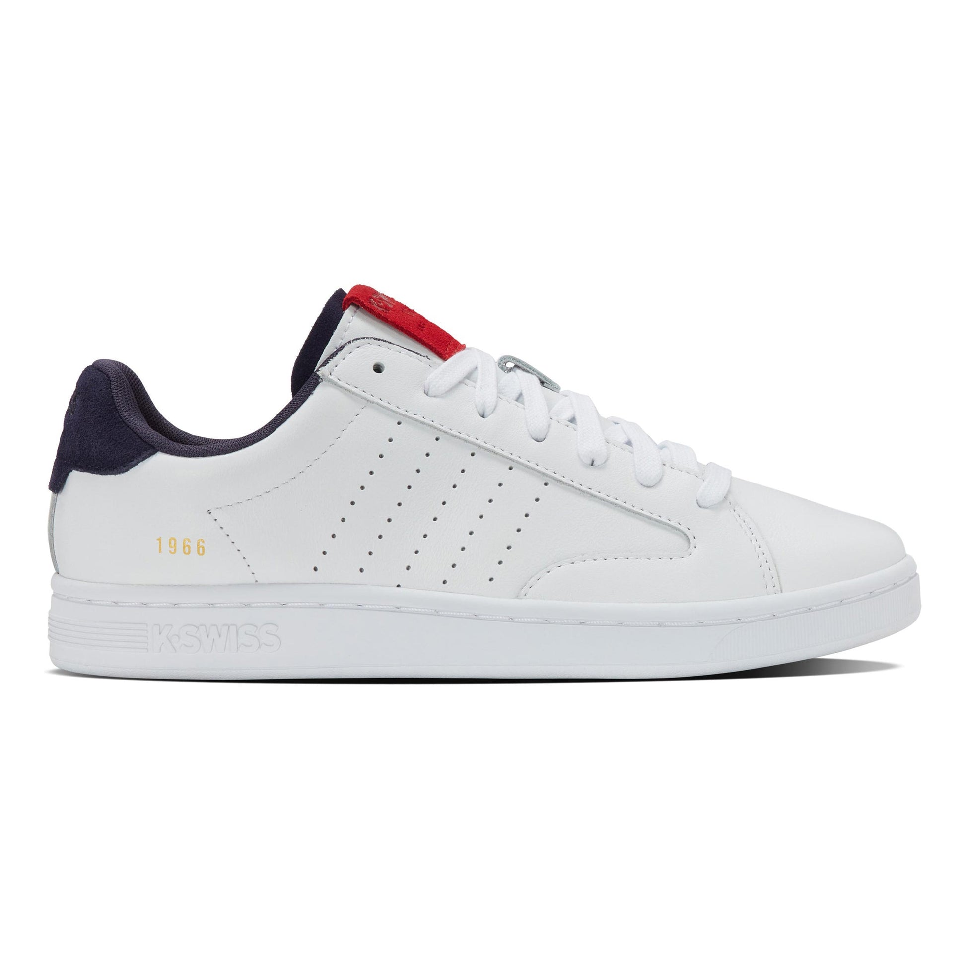 K-Swiss Lozan Klub LTH Baskets Hommes-blanc, noir