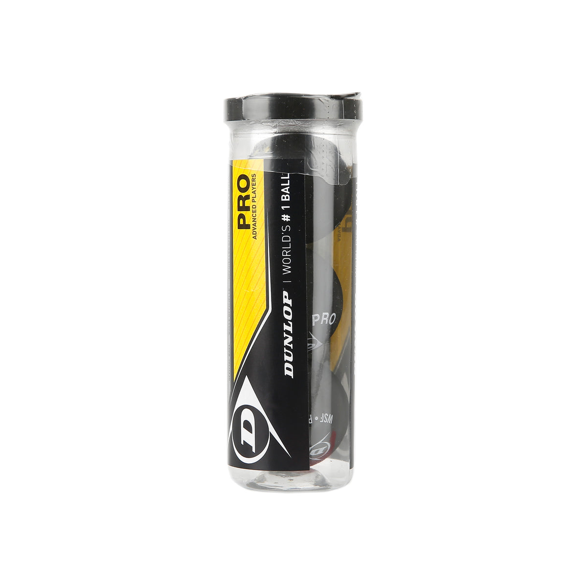 Dunlop Pro 3-Ball Tube Verpakking 3 stuks