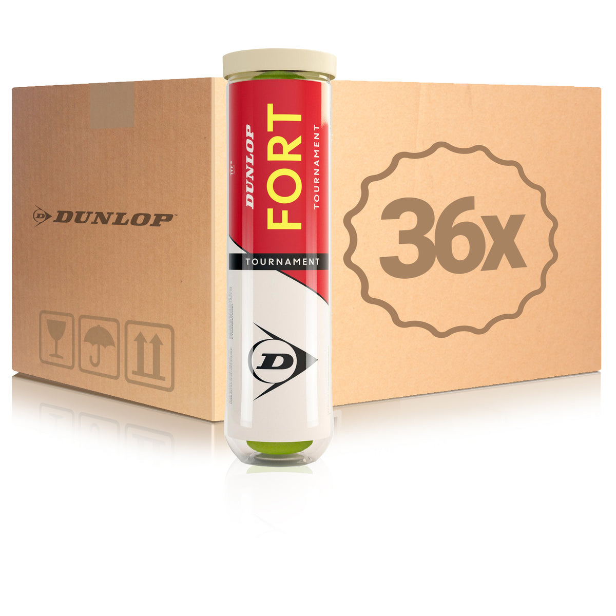 Dunlop 36 Tubes de 4 Fort Tournament