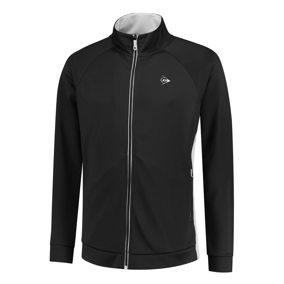 Dunlop Knitted Veste de survêtement Garçons - noir, blanc