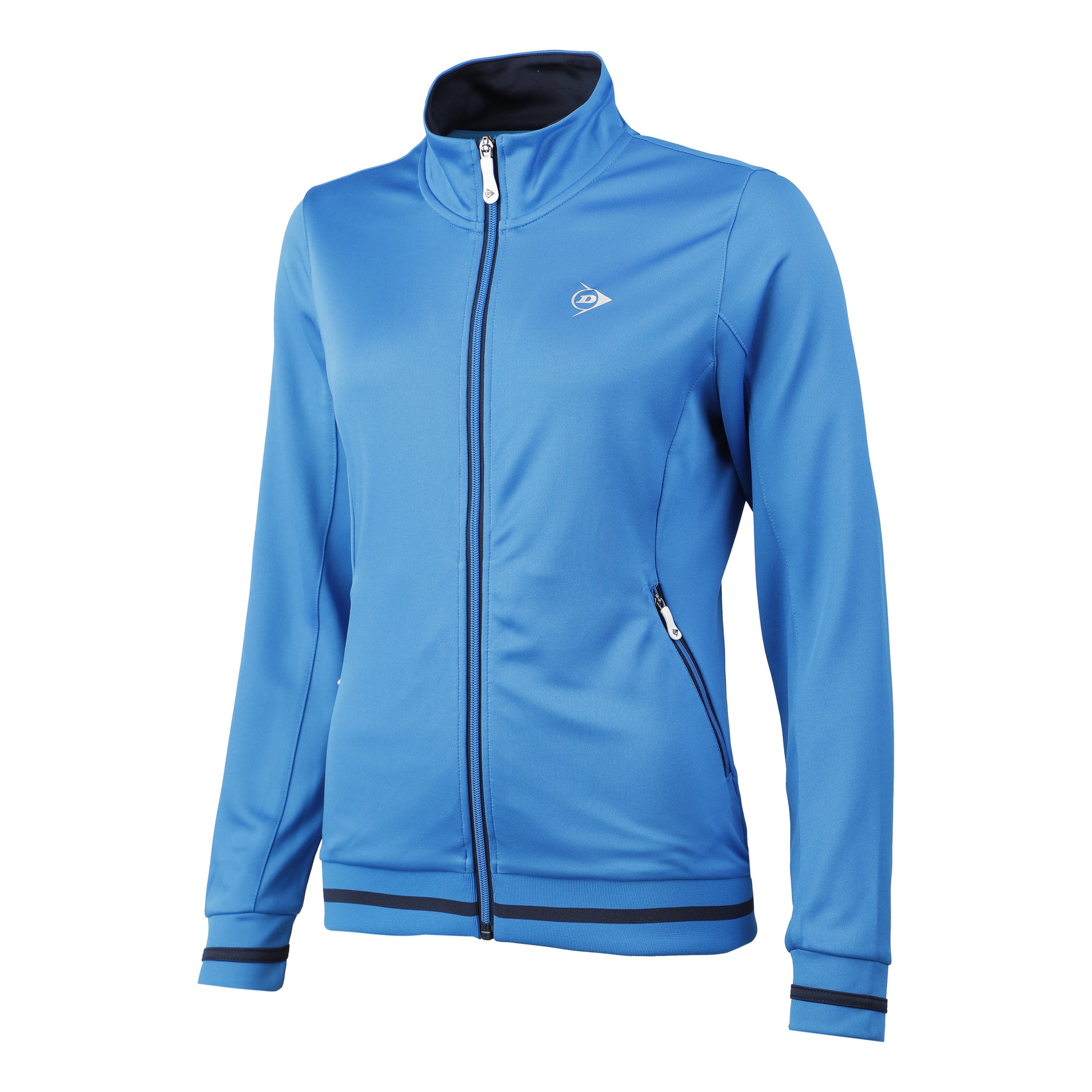 Dunlop Club Line Knitted Trainingsjack Dames - blauw,