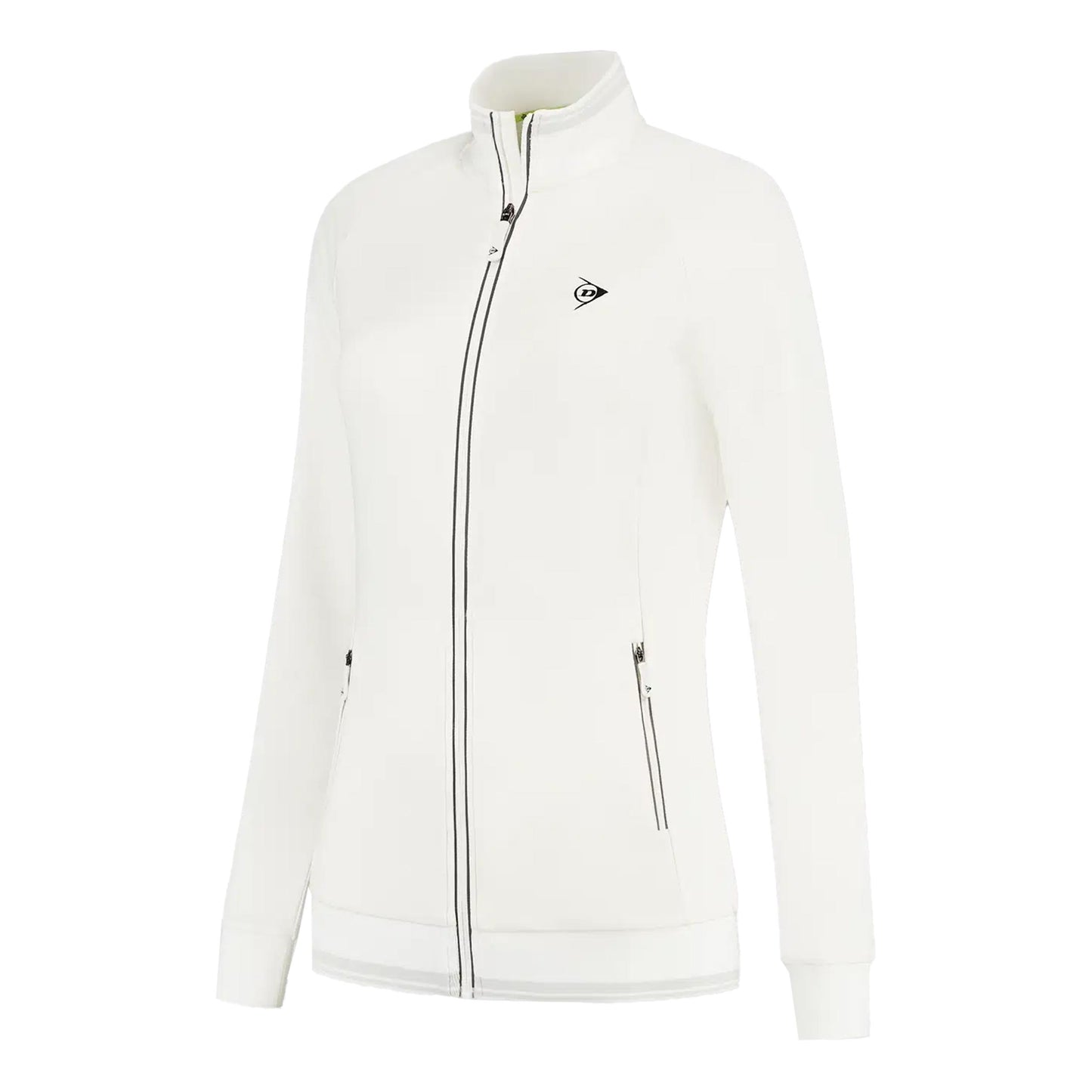 Dunlop Club Knitted Veste De Survêtement Femmes-Blanc