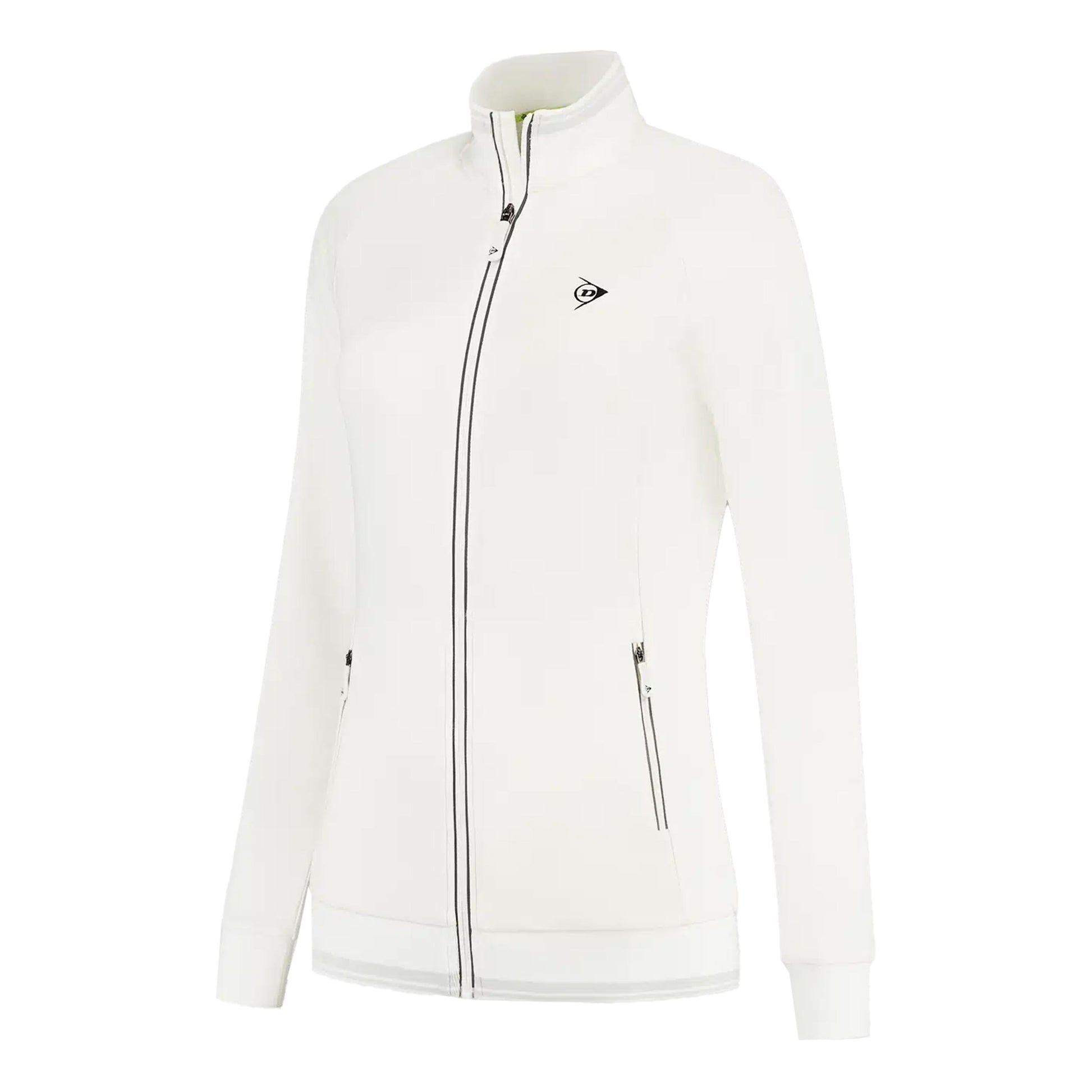 Dunlop Club Knitted Veste De Survêtement Femmes-Blanc