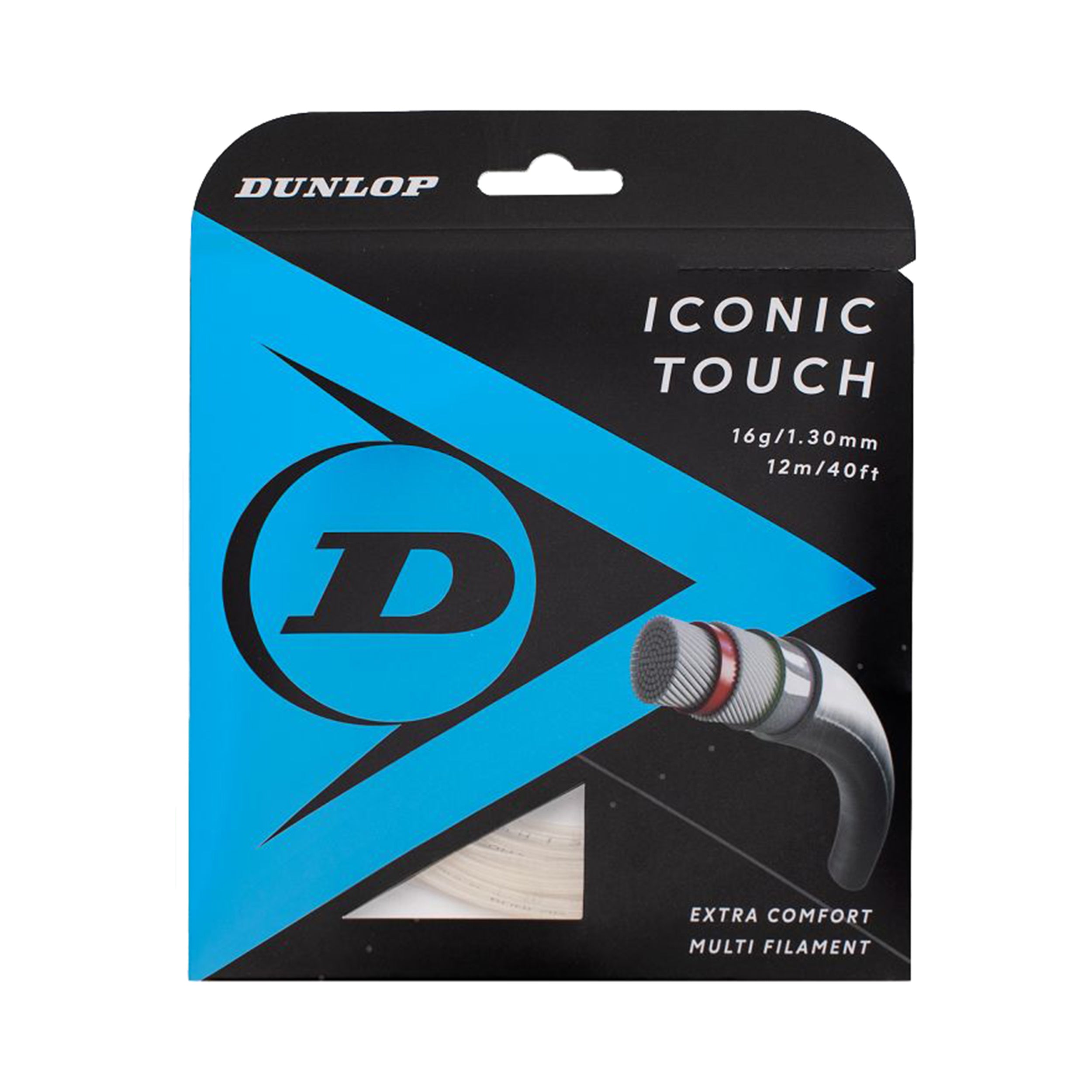 Dunlop Iconic Touch Cordage en garniture 12m - écru