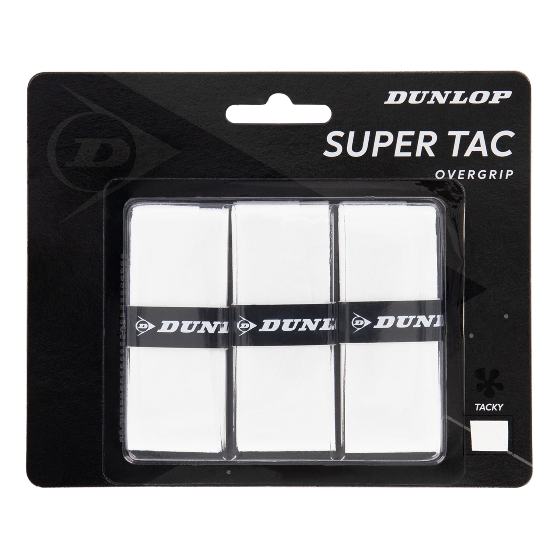 Dunlop Super Tac Verpakking 3 Stuks-Wit