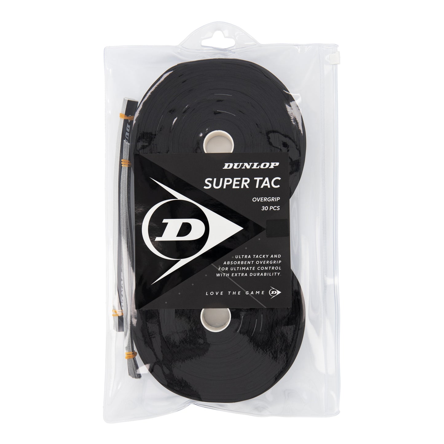 Dunlop Super Tac Pack De 30-Noir