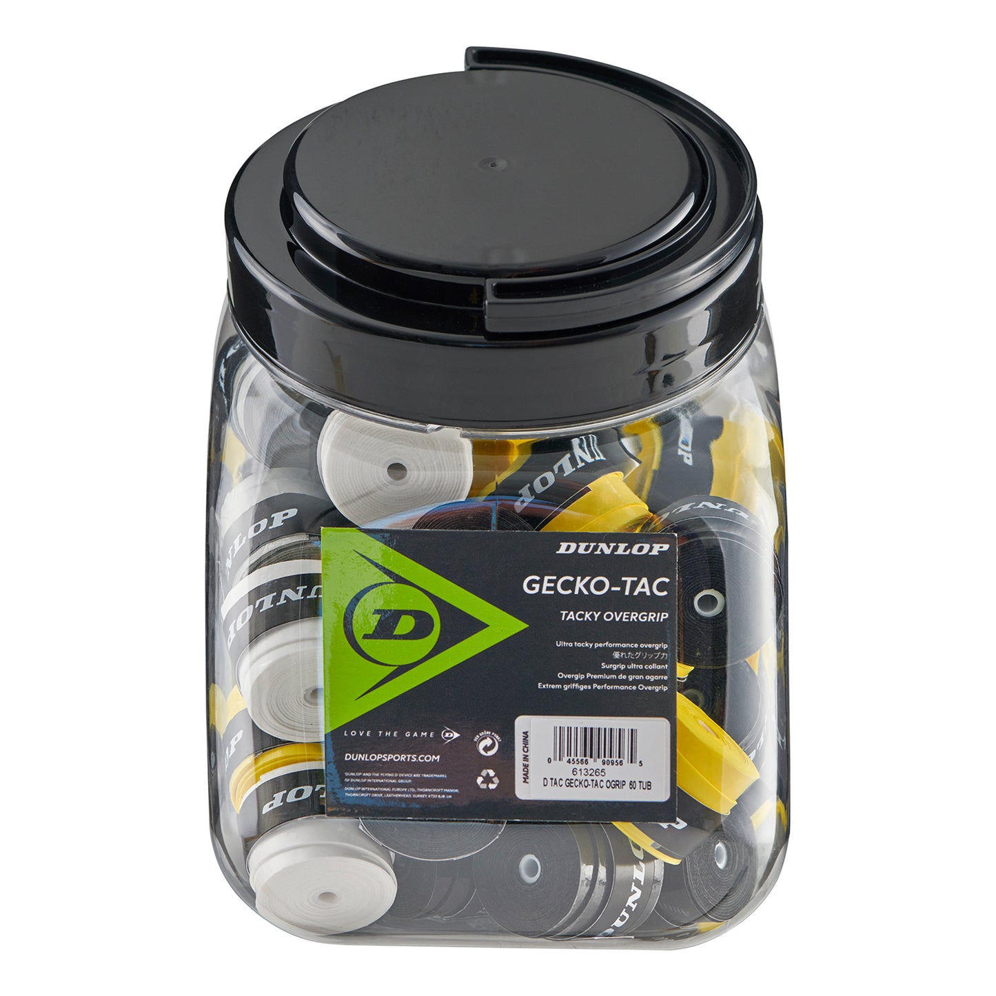 Dunlop Gecko-Tac Verpakking 60 Stuks-Veelkleurig