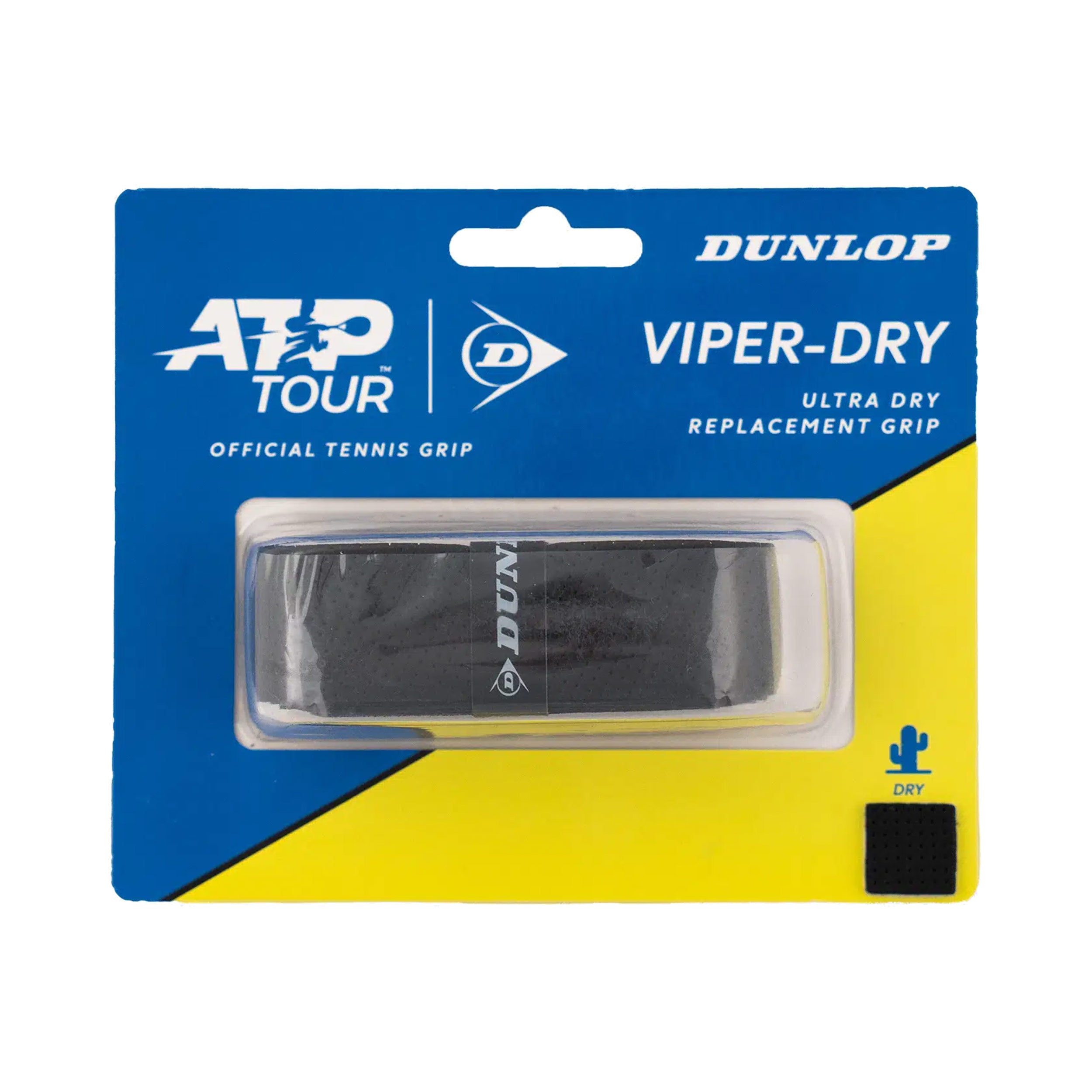 Dunlop ATP Viperdry Replacement Grip Verpakking 1 stuk - zwart