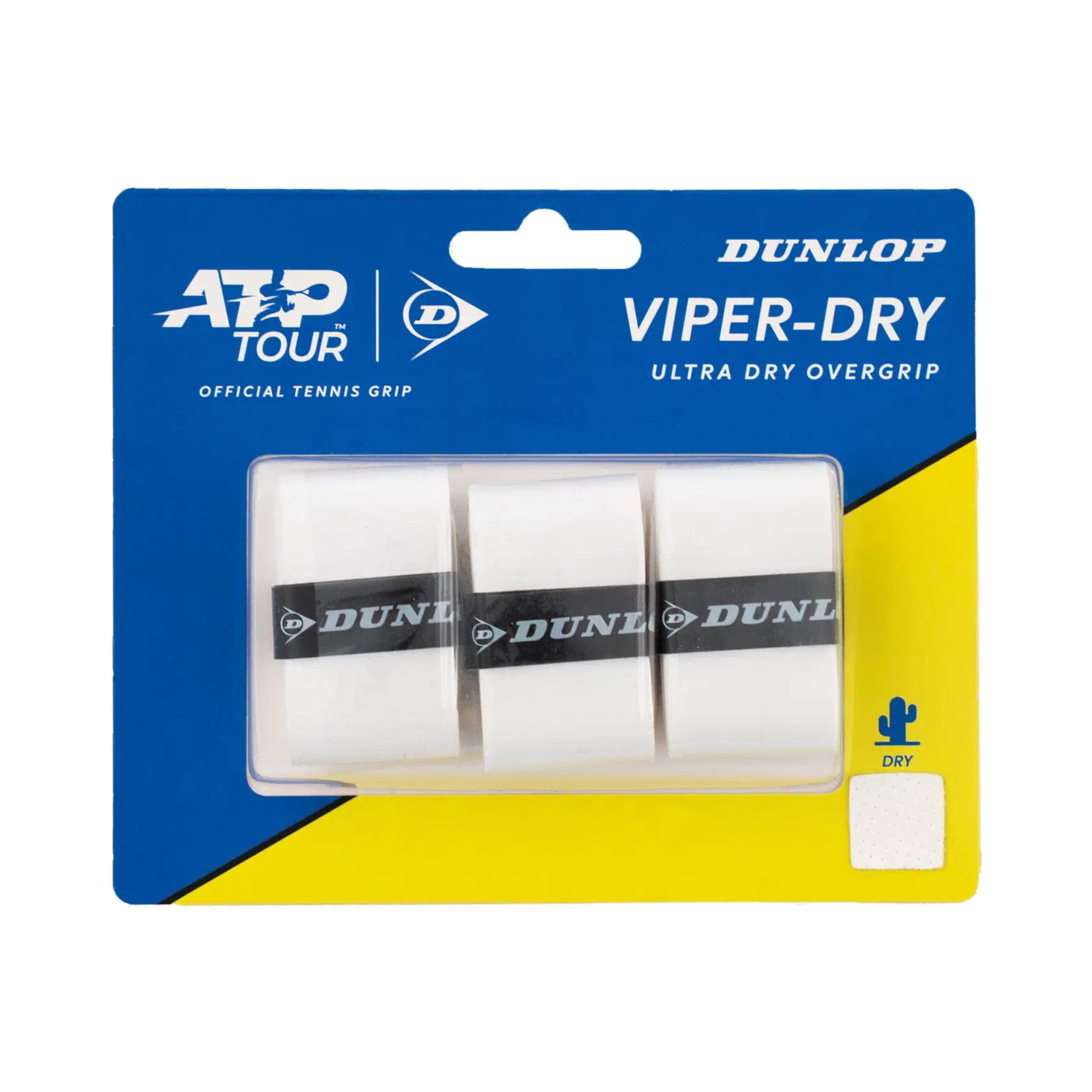 Dunlop Viperdry Pack de 3 - blanc