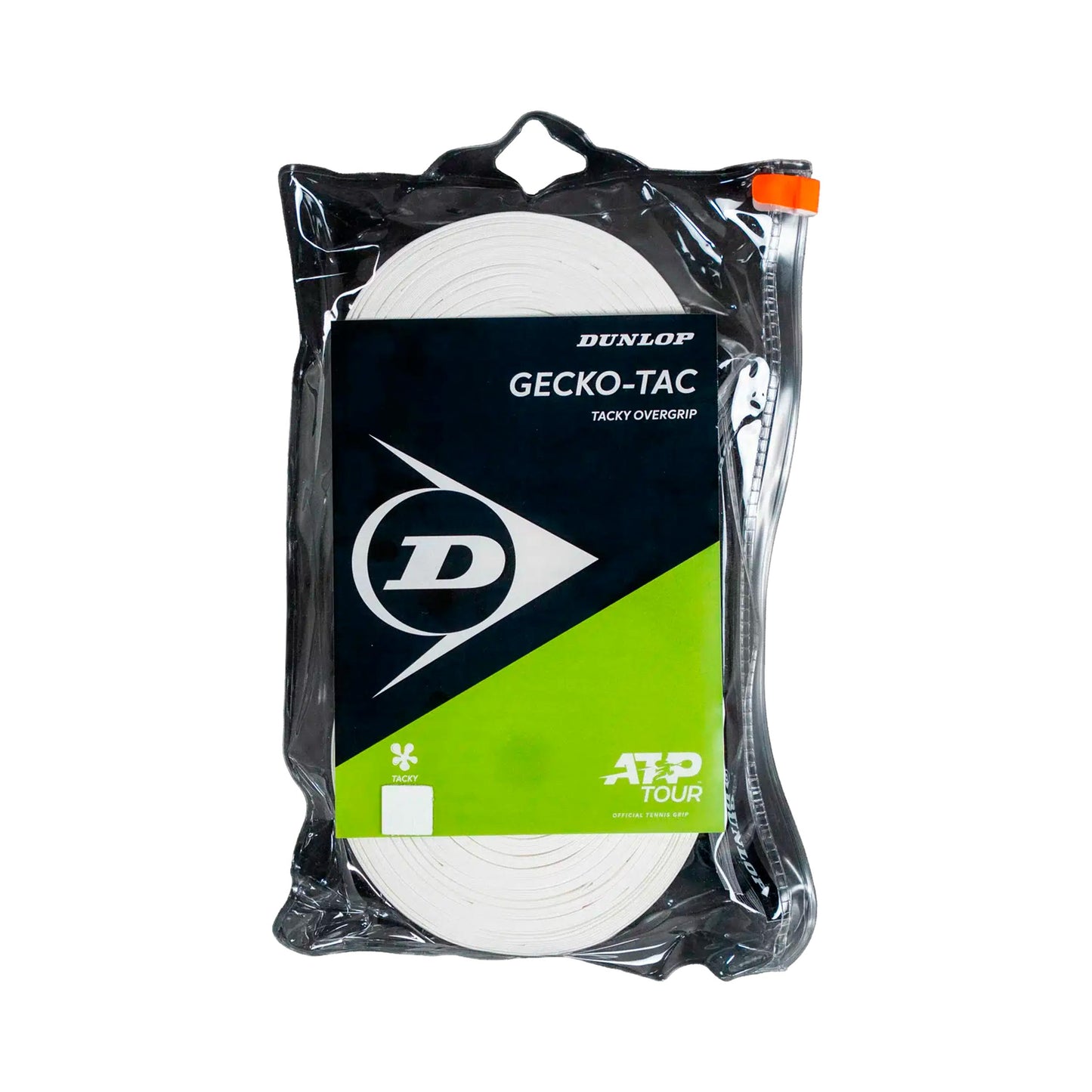 Dunlop Gecko-Tac Pack de 30 - blanc