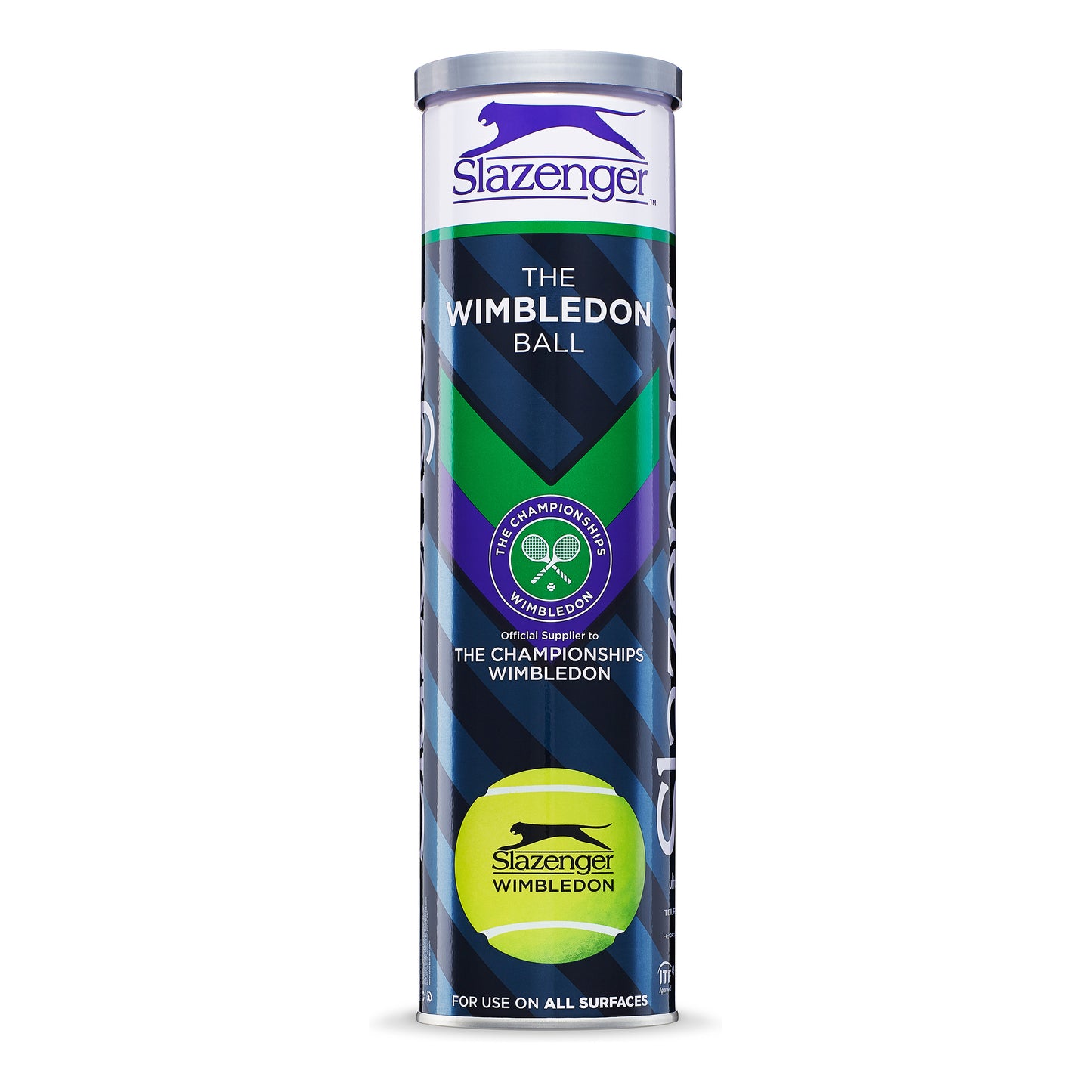 Slazenger Wimbledon Tube de 4