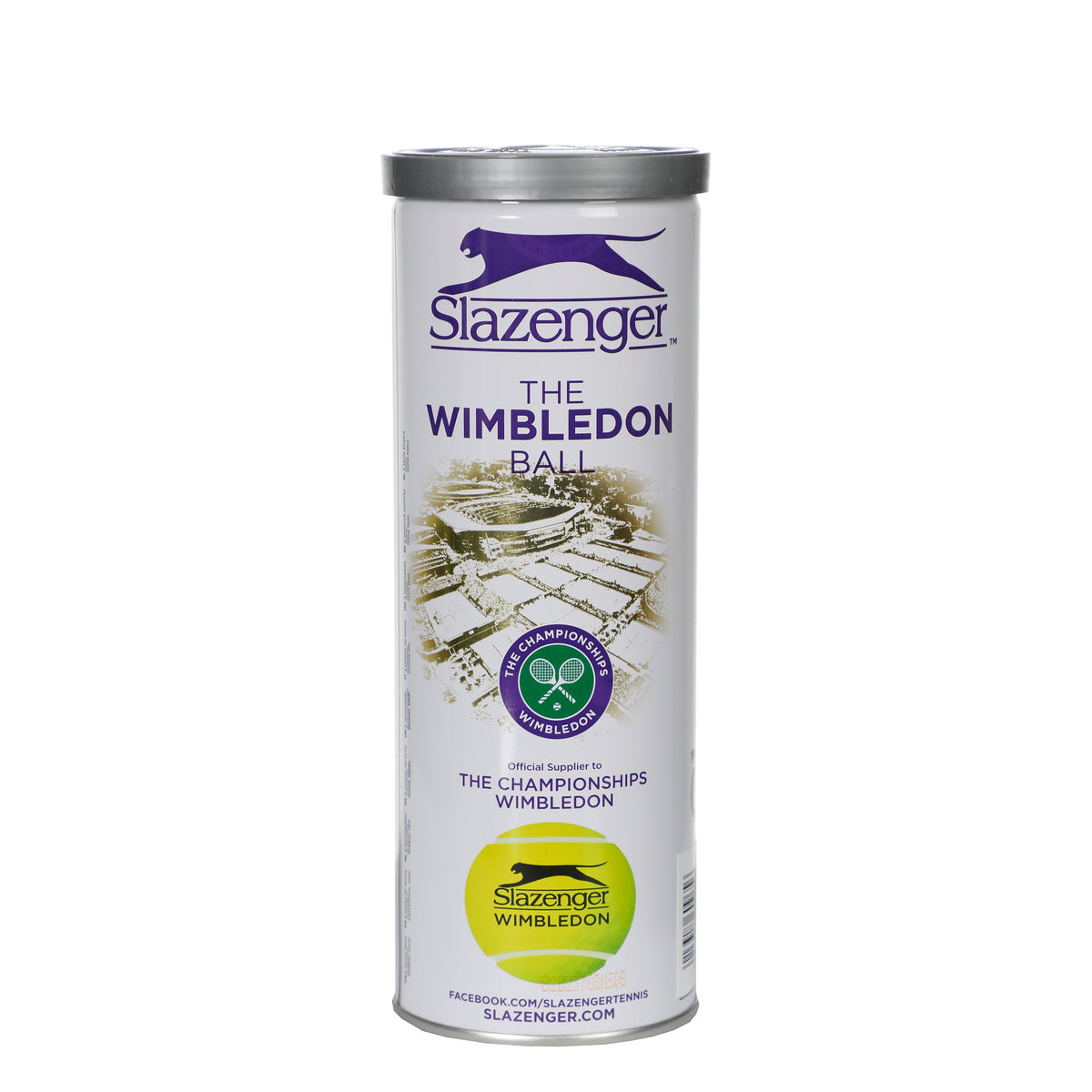 Slazenger Wimbledon Champions Tube de 3