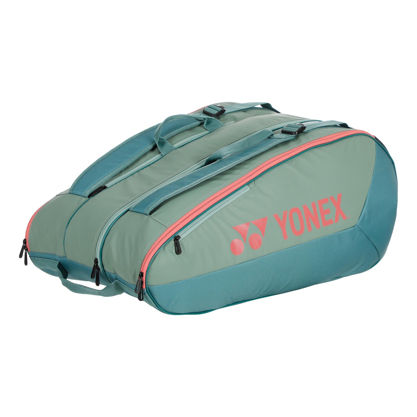 Yonex Team Racquet Bag Rackettas 12 Stuks-Groen,Wit